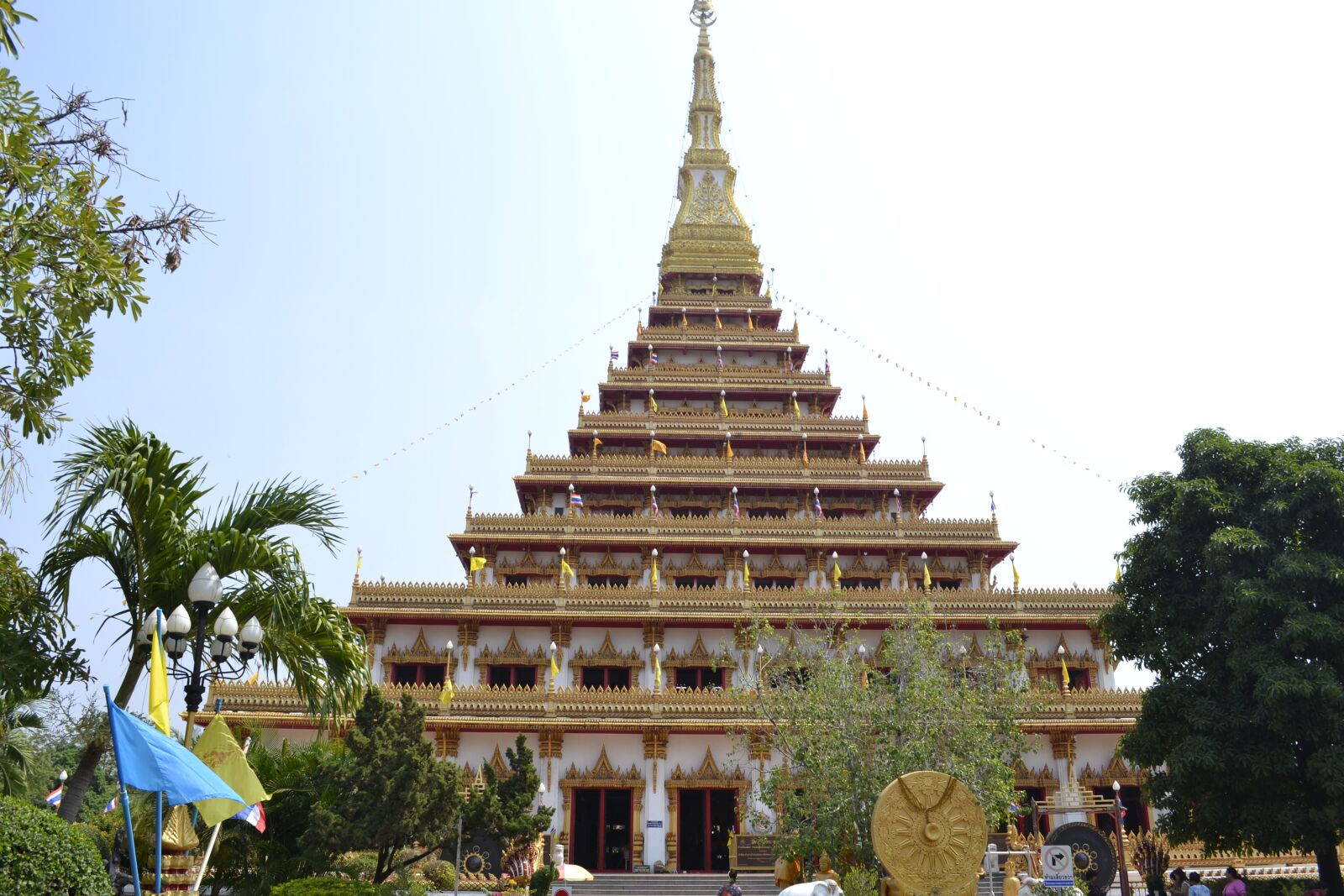 Nikon D3100 sample photo. Temple, thailand, temple complex photography