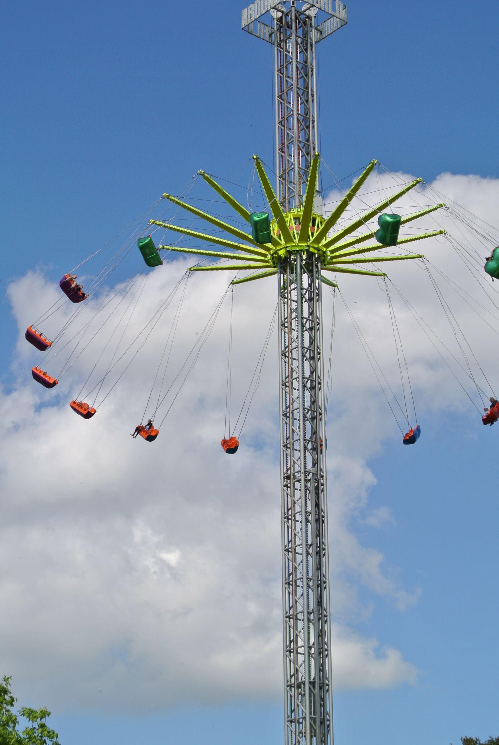 Nikon 1 Nikkor VR 10-30mm F3.5-5.6 sample photo. Funfair, ride, high photography