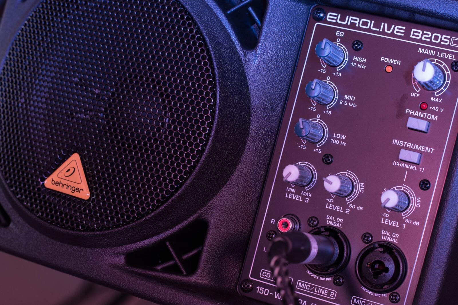 Nikon D5500 sample photo. Monitor box, live band photography
