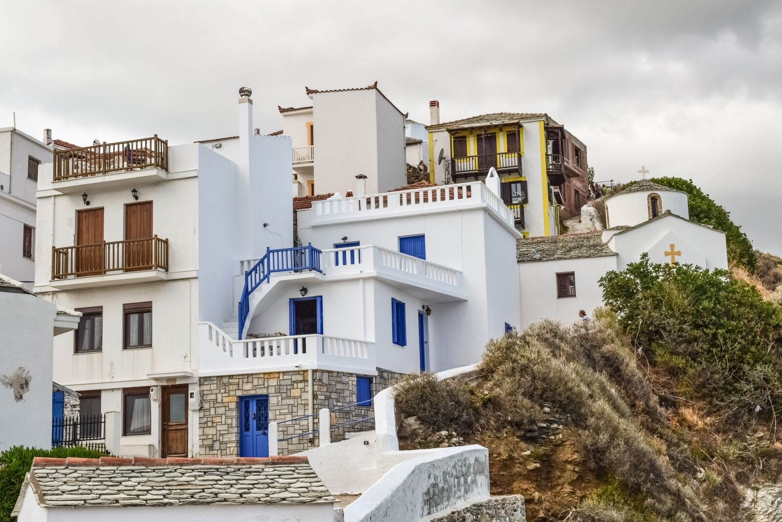 Nikon D3300 sample photo. Greece, skopelos, chora photography