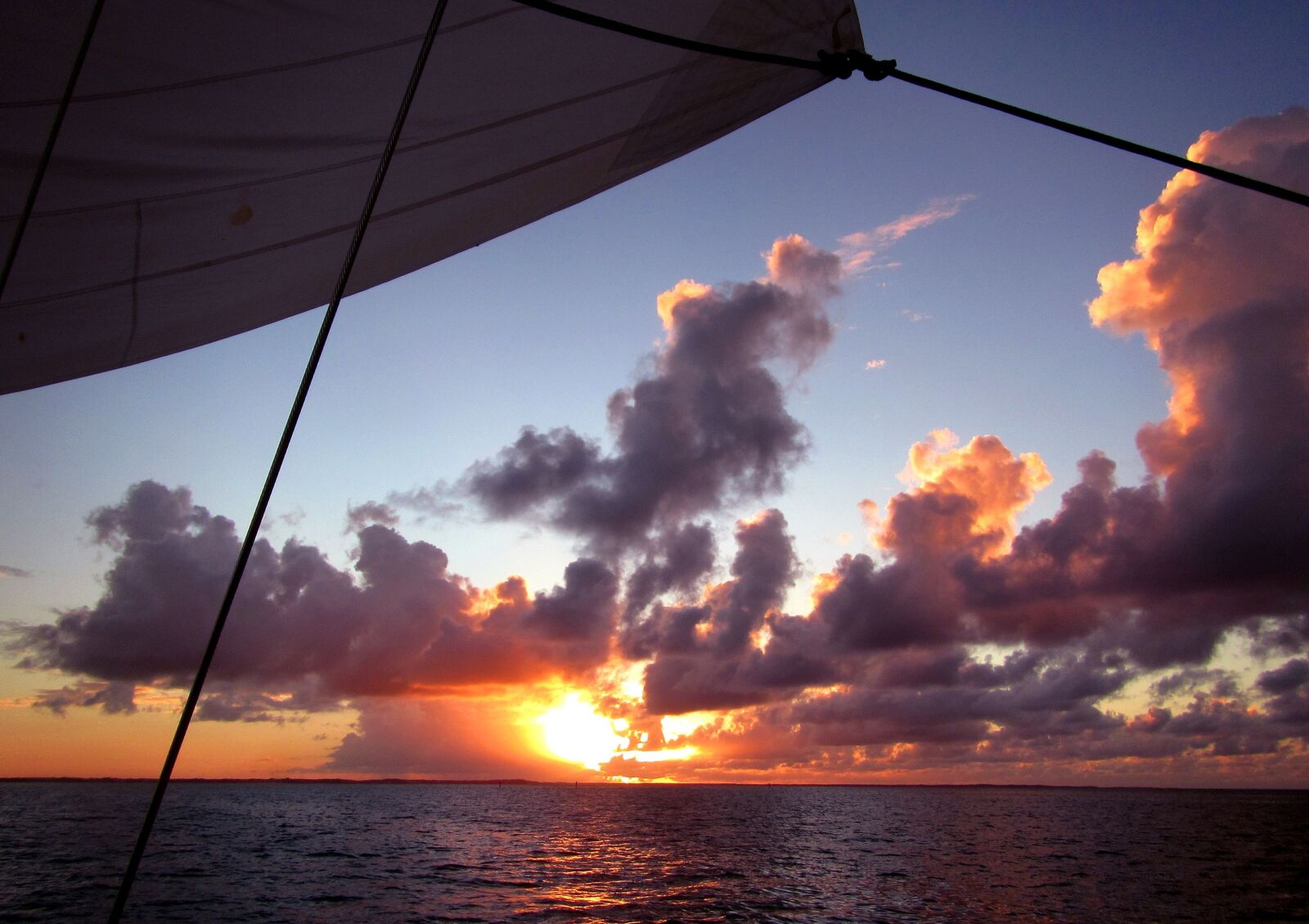 Canon PowerShot D20 sample photo. Sunset, sailing, caribbean photography