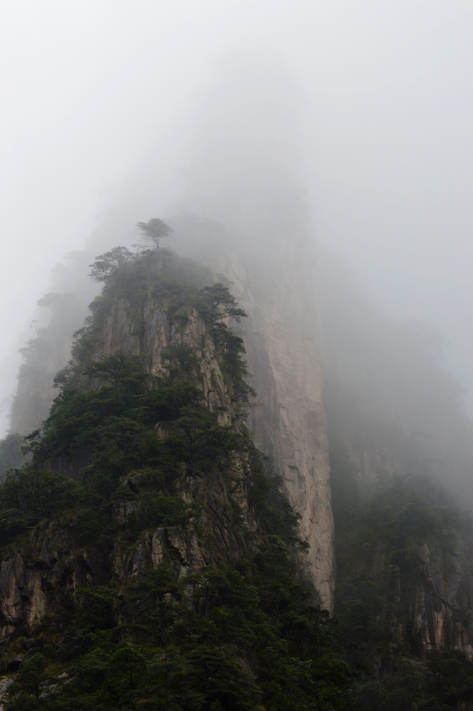 Nikon D3200 sample photo. Huangshan, winter, a surname photography
