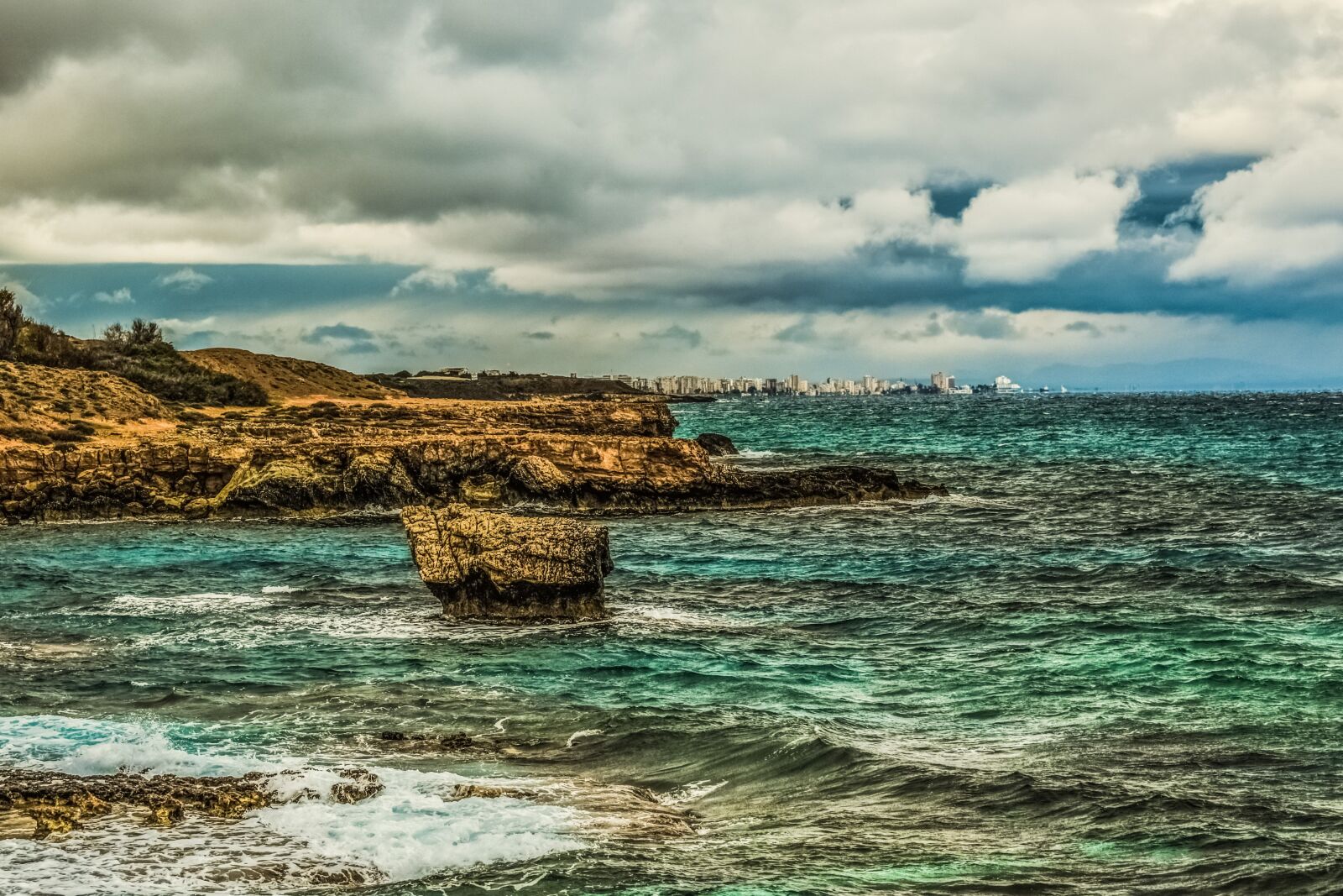 Nikon D3300 sample photo. Cyprus, kapparis, cove photography