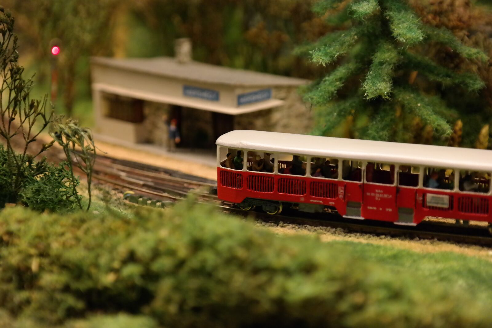 Samsung NX300 sample photo. Model railroad layout, vas photography