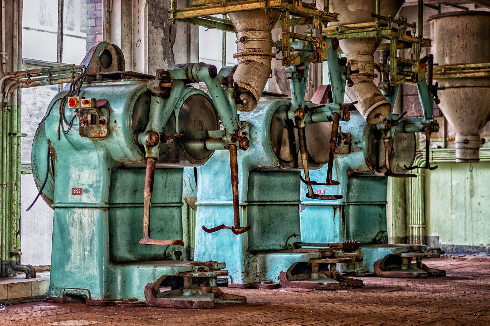 Nikon D3300 sample photo. Lost places, factory, machines photography