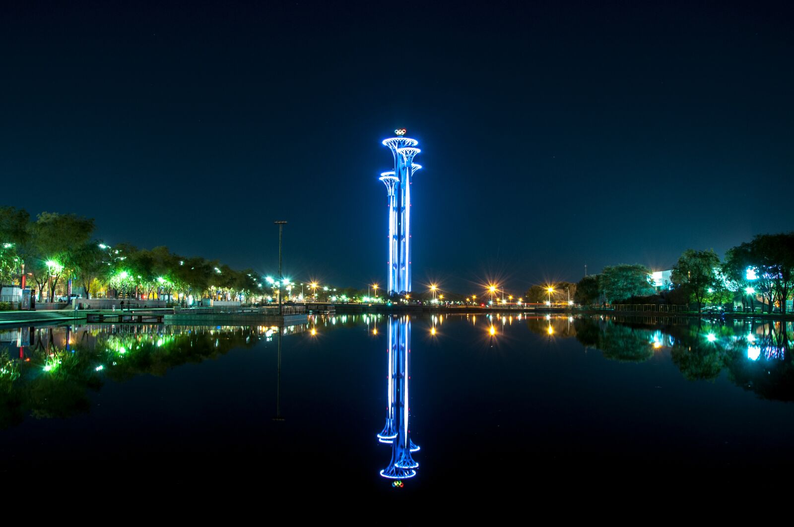 Nikon D90 sample photo. Lake, reflection, beijing photography