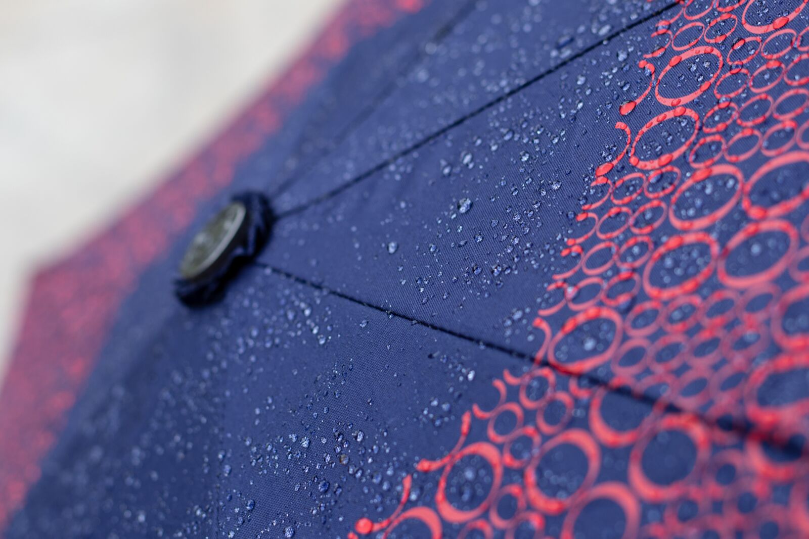 Canon EF 50mm F1.8 STM sample photo. Umbrella, rain, drops photography