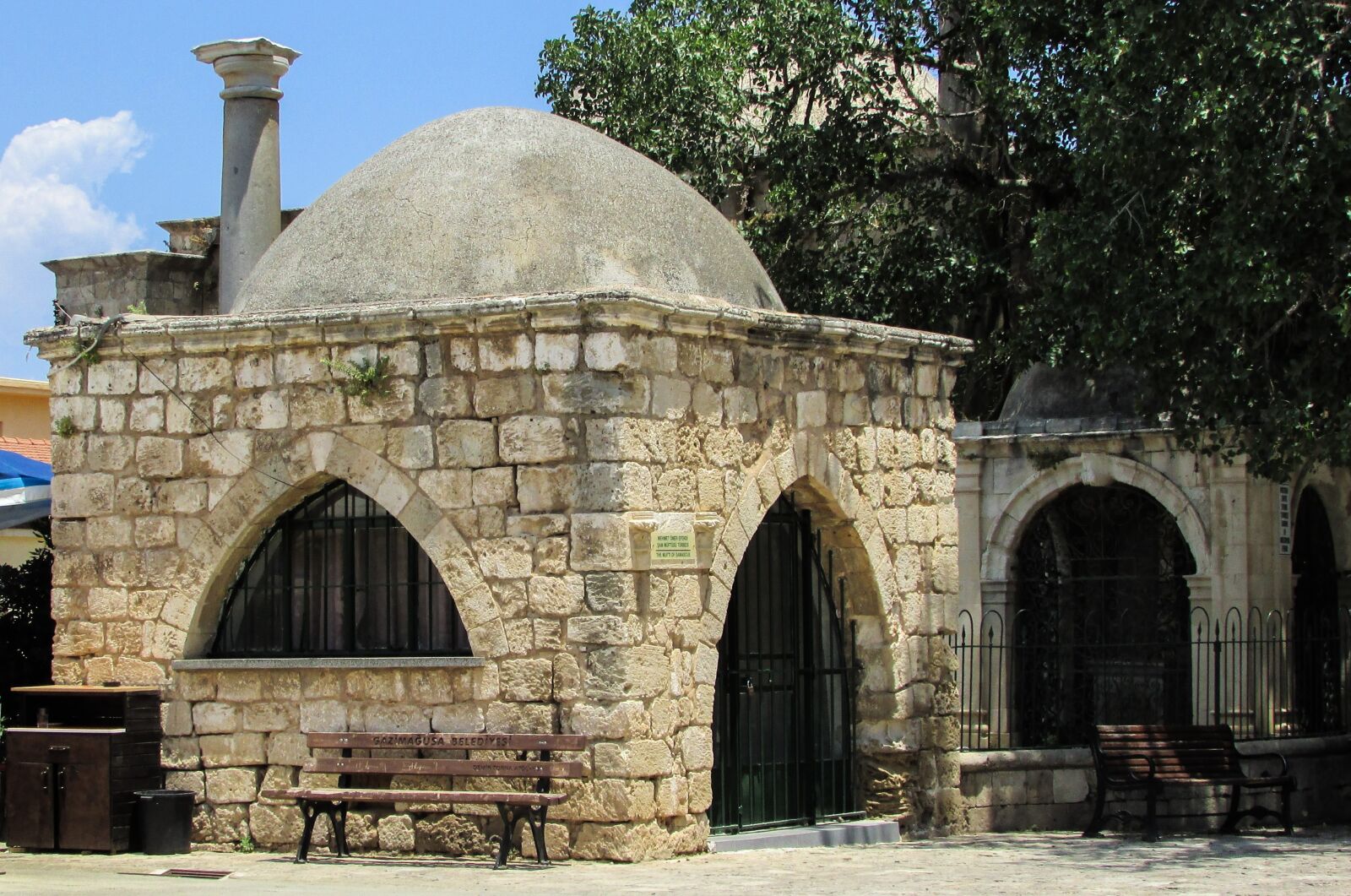 Canon PowerShot SX400 IS sample photo. Cyprus, famagusta, square photography