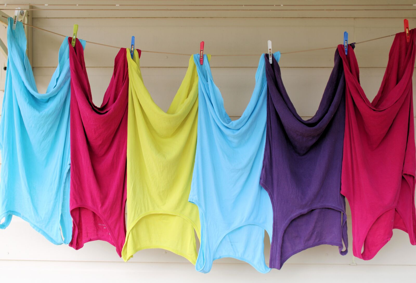 Canon EOS 2000D (EOS Rebel T7 / EOS Kiss X90 / EOS 1500D) sample photo. Laundry, singlets, colour photography