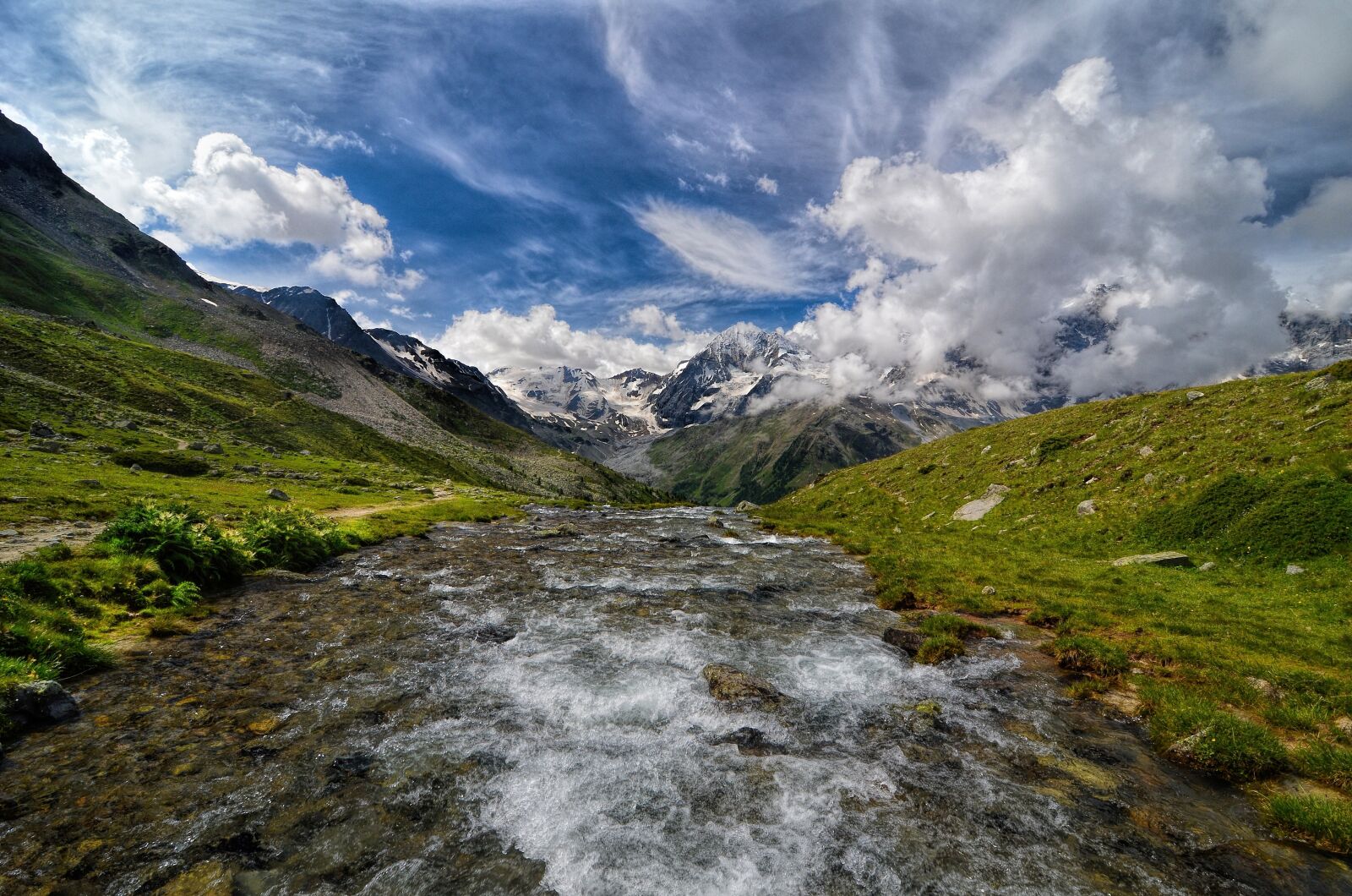 Nikon D7000 sample photo. South tyrol, mountains, river photography