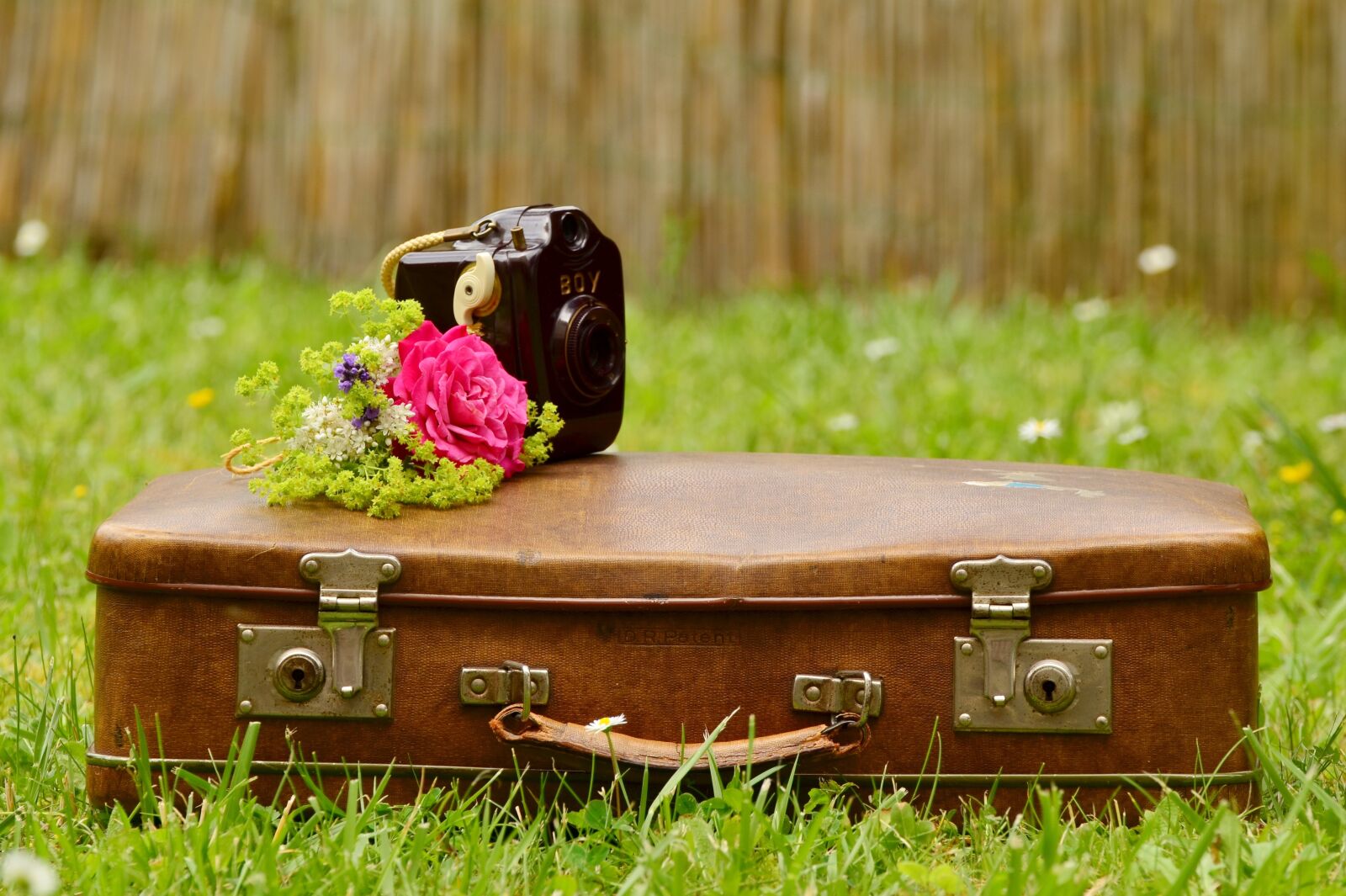 Nikon D5100 sample photo. Luggage, old, old suitcase photography