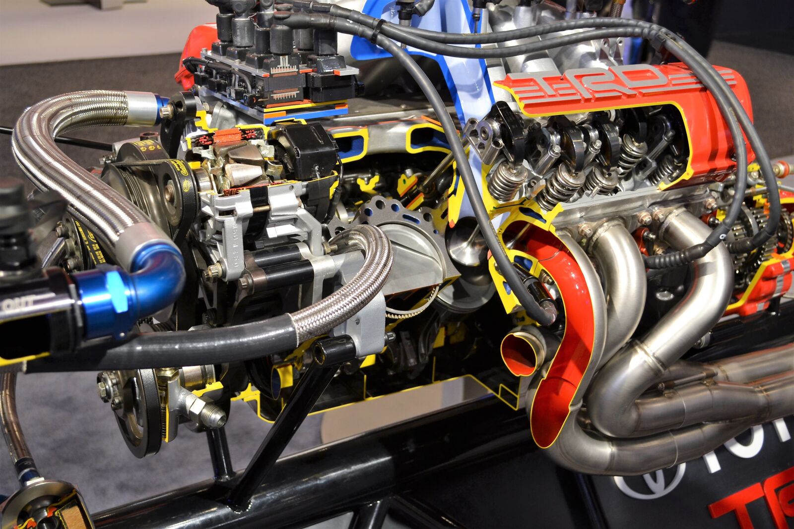 Nikon D3100 sample photo. Super charged engine, race photography