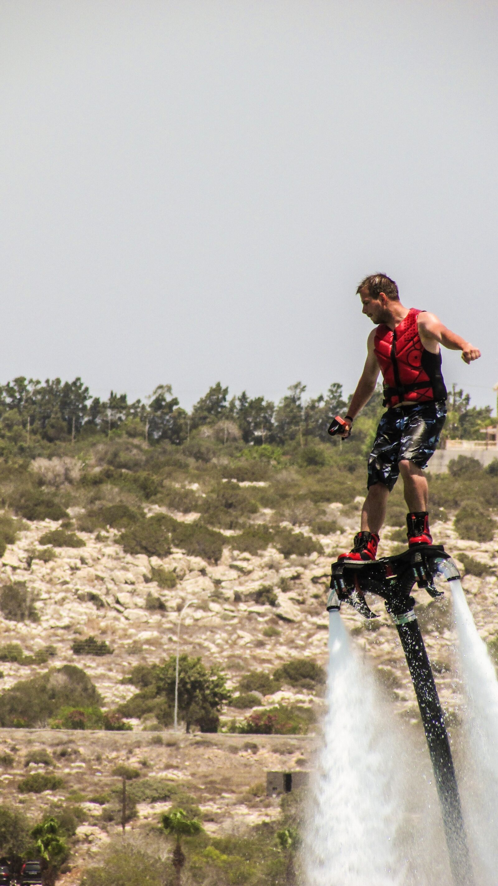 Canon PowerShot SX400 IS sample photo. Fly board, sport, extreme photography