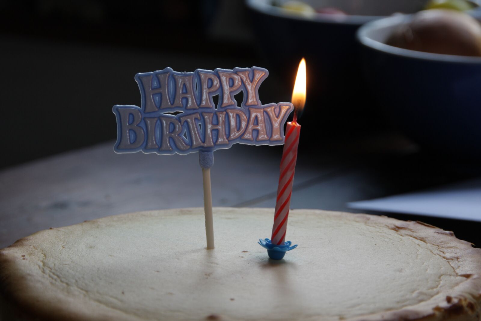 Canon EOS 40D sample photo. Birthday, greeting, birthday cake photography