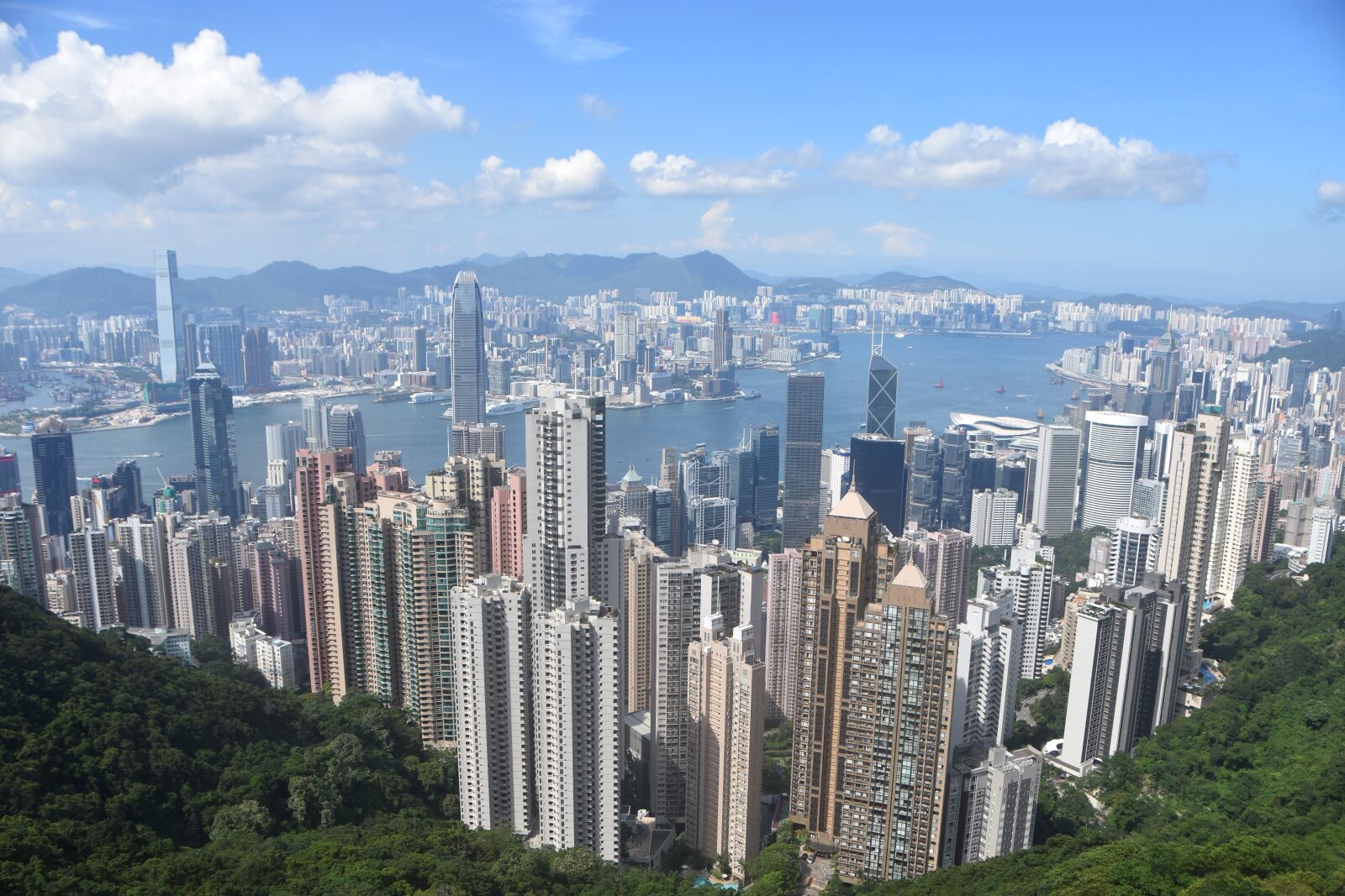 Nikon D3400 sample photo. Hong kong, skyline, metropolis photography