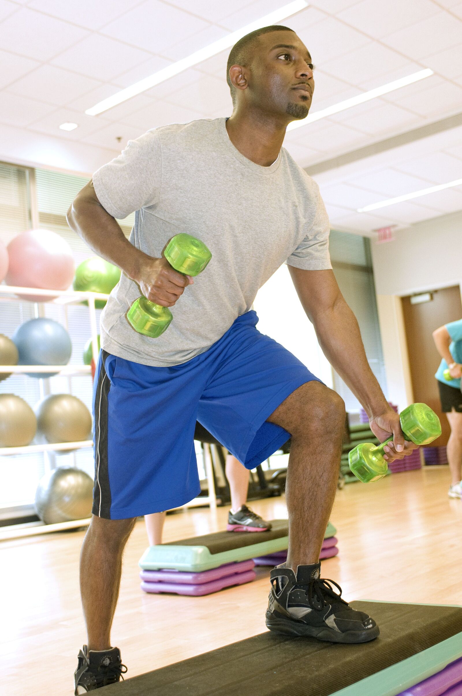 Nikon D300 sample photo. Gym, exercise, training, aerobic photography