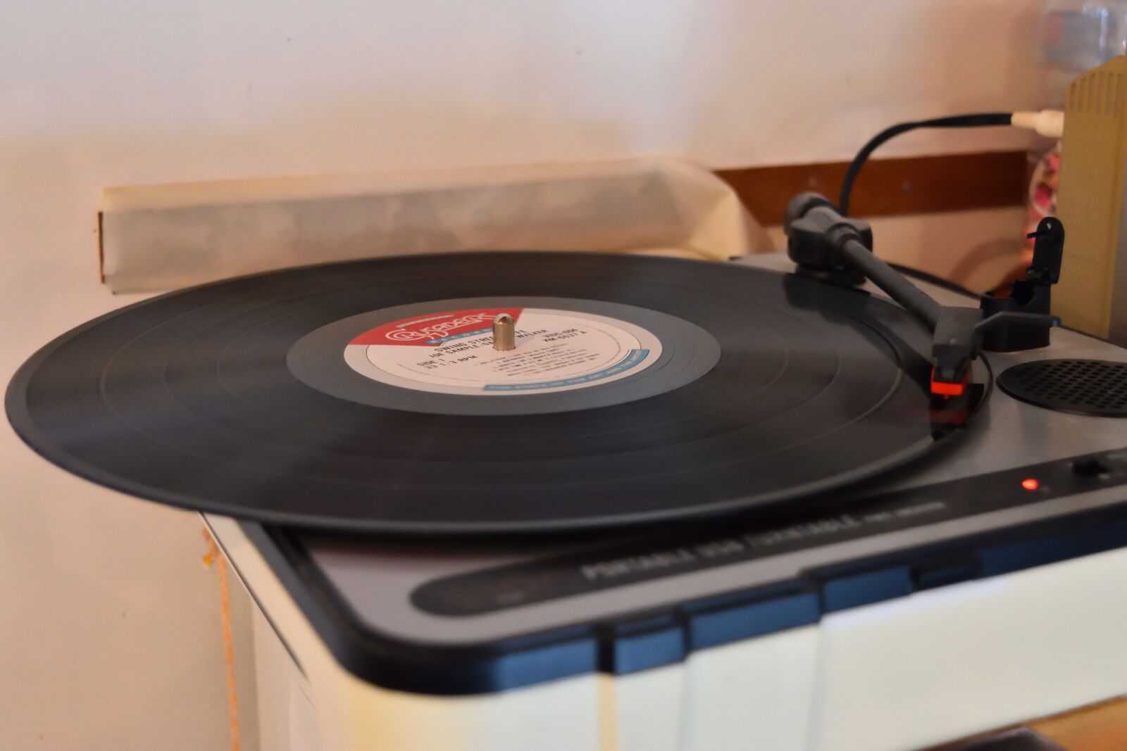Nikon D3500 sample photo. Vinyl, record player, record photography