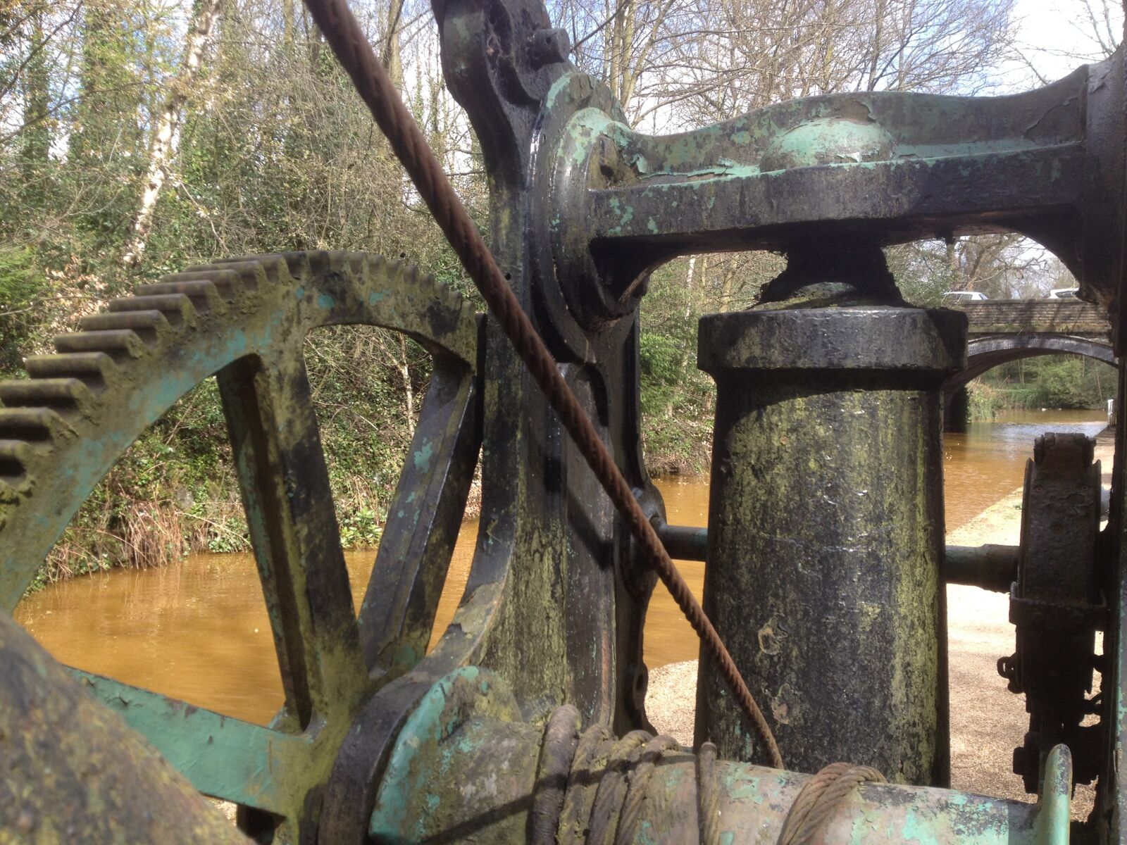 iPhone 4S back camera 4.28mm f/2.4 sample photo. Worsley, manchester, industrial photography