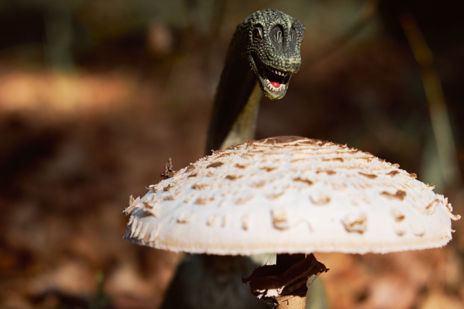 Fujifilm X-T20 sample photo. Dinosaur, forest, dino photography