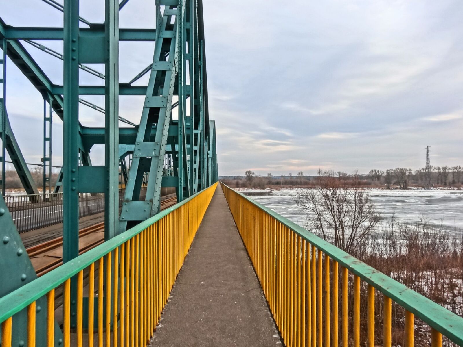 Sony Cyber-shot DSC-HX20V sample photo. Fordonski bridge, bydgoszczy, vistula photography