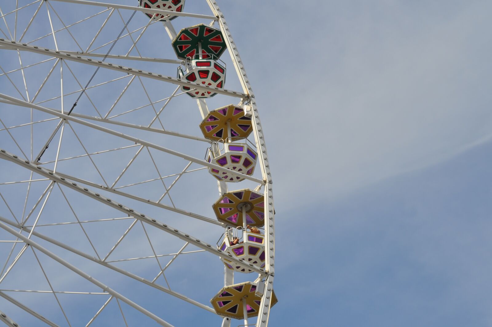 Nikon D5000 sample photo. Ferris wheel, big wheel photography