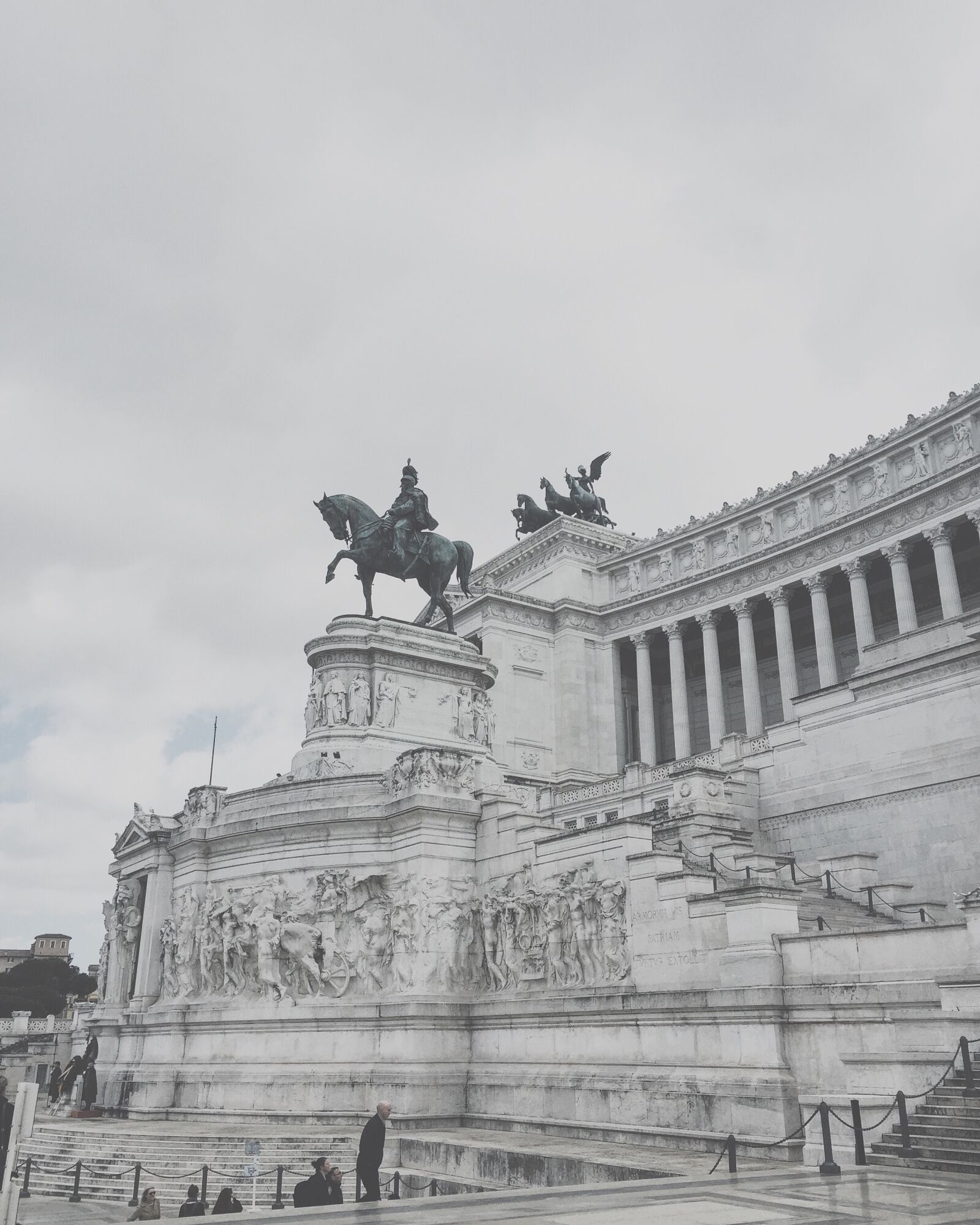 Apple iPhone 6 sample photo. Monument, filter, rome, vsco photography