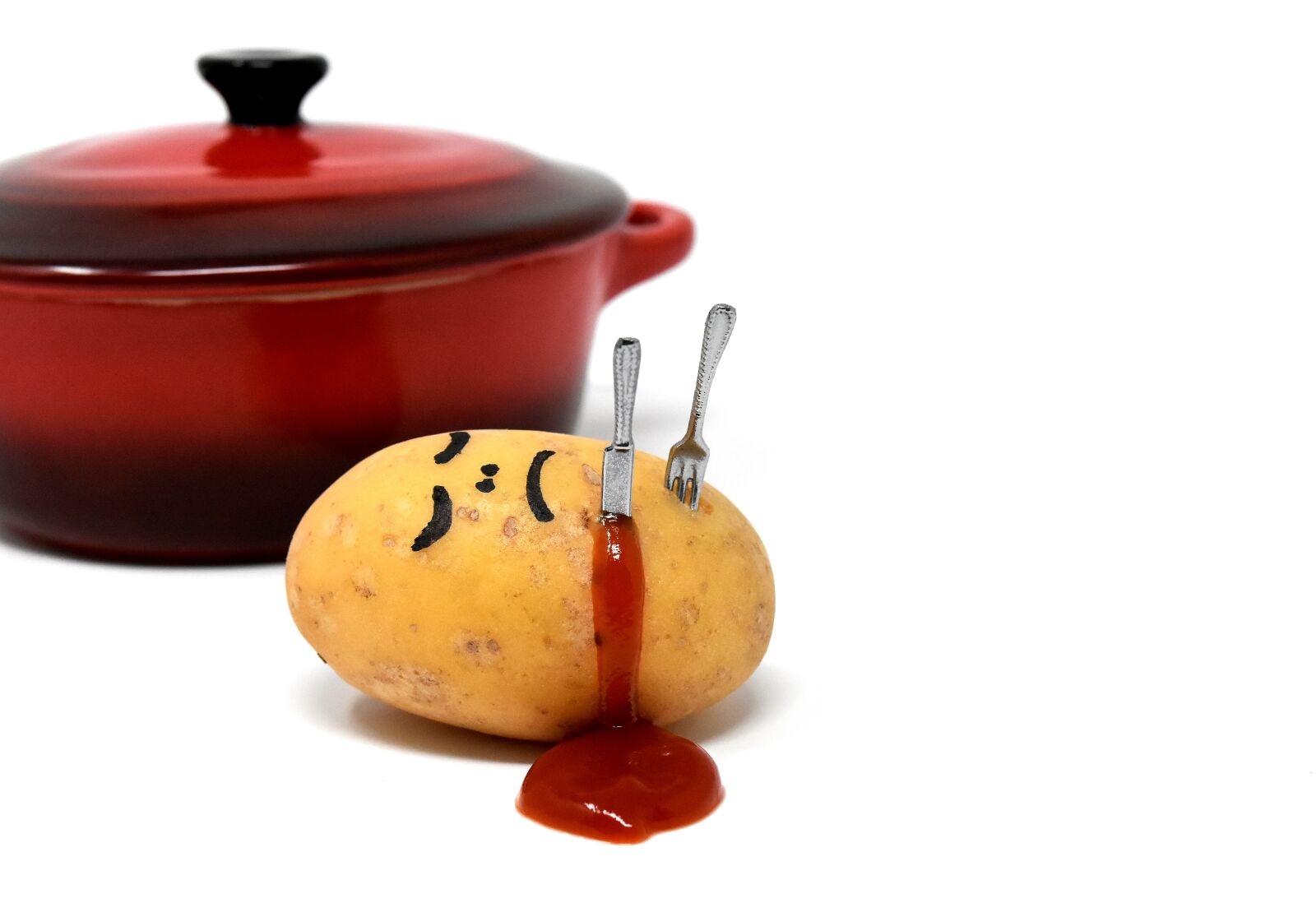 Nikon D7200 sample photo. Potato, meal, pot photography
