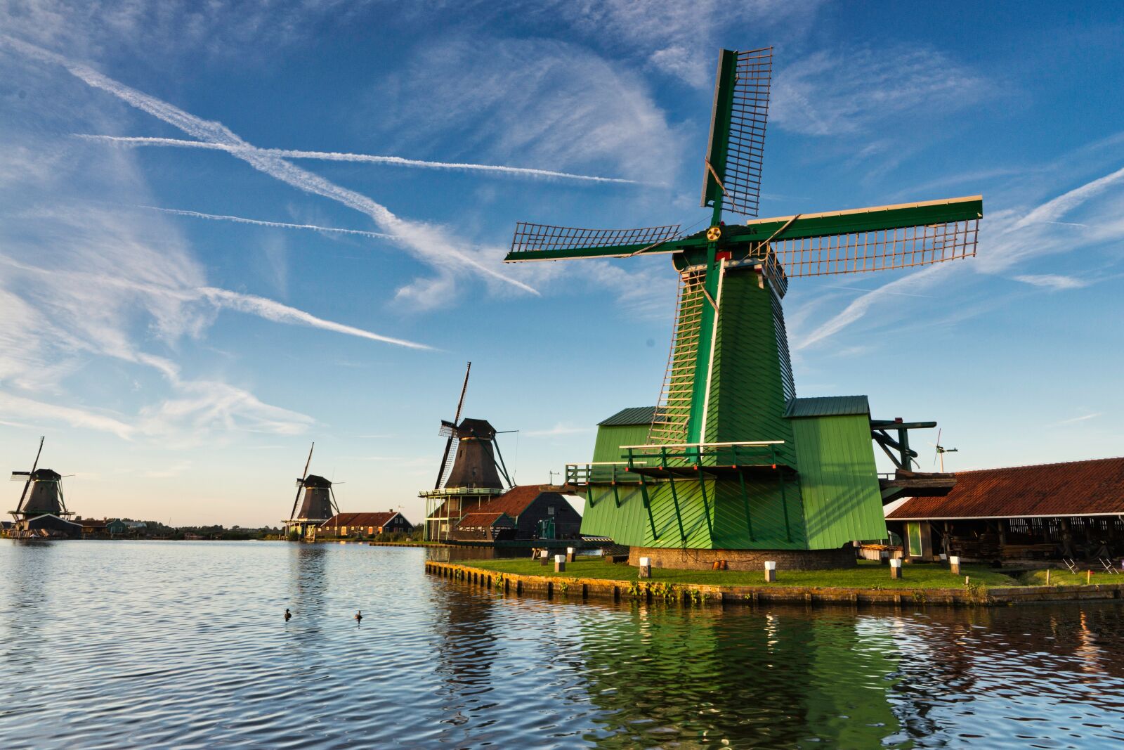 Sony a99 II sample photo. Zaandam, windmills, netherlands photography