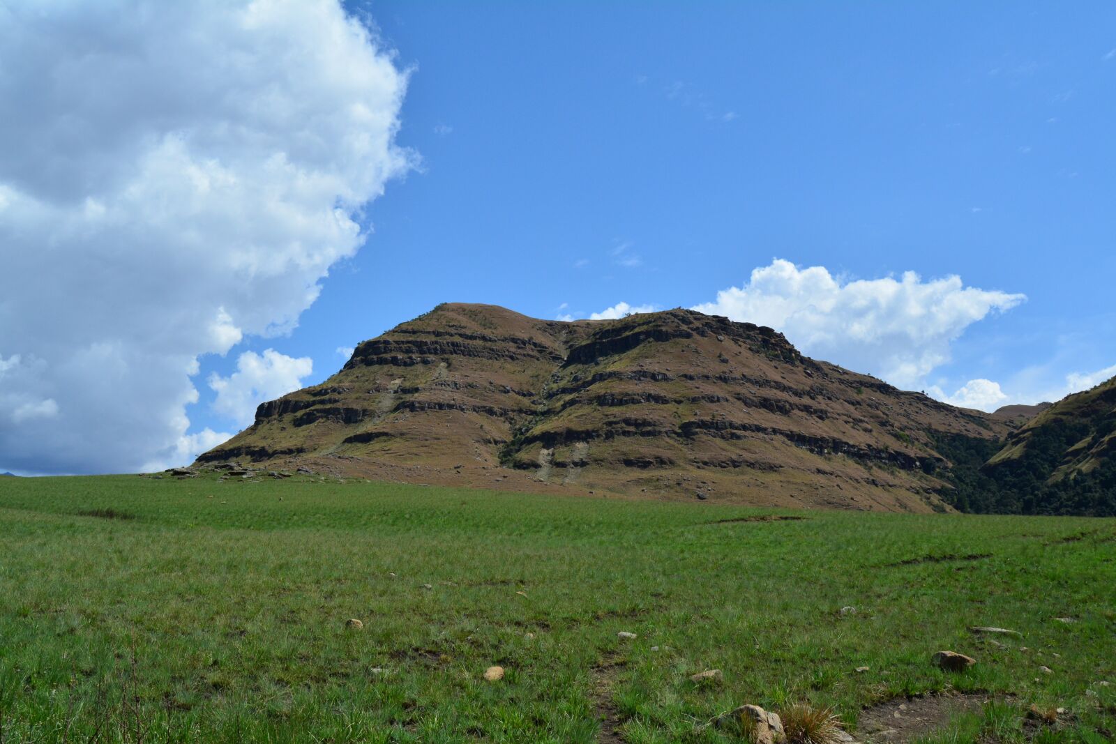 Nikon D5200 sample photo. Sani pass, mountain, landscape photography