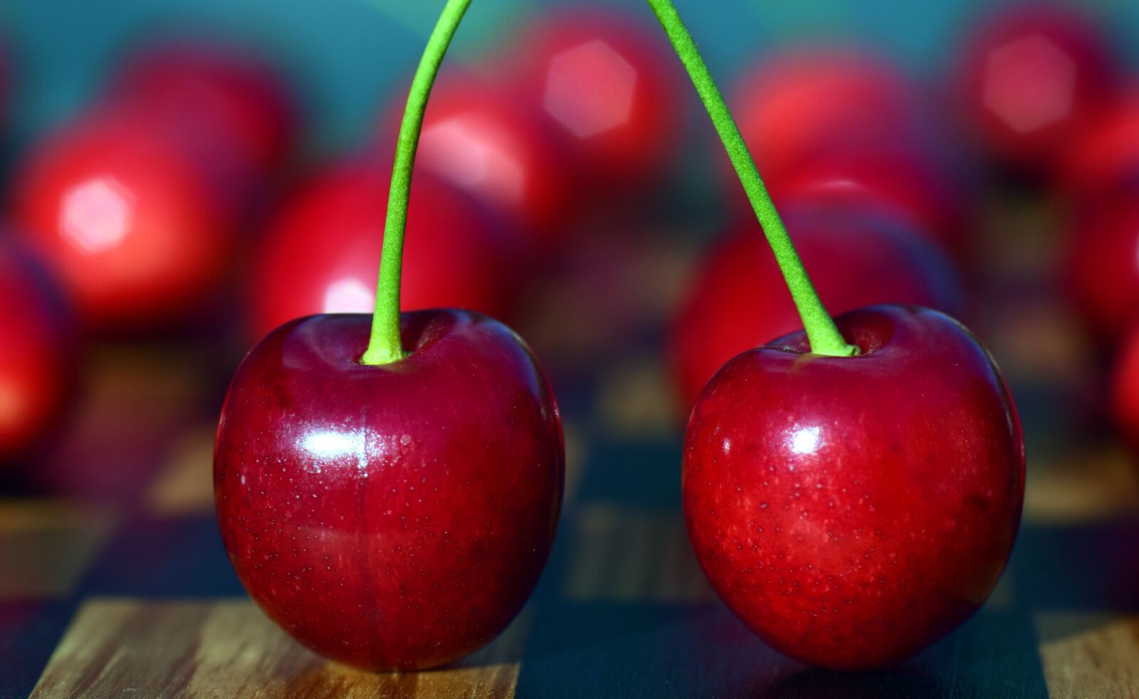 Nikon D3300 sample photo. Cherries, red, fruit photography