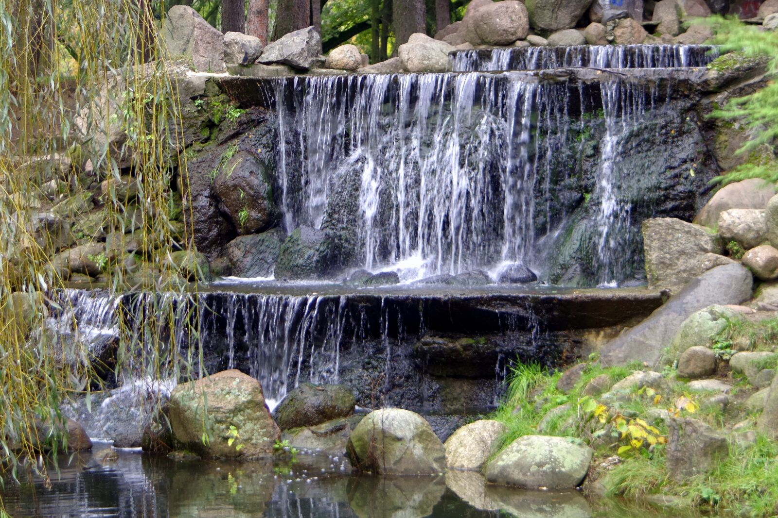 Pentax K-S2 sample photo. Waterfall, water, source photography