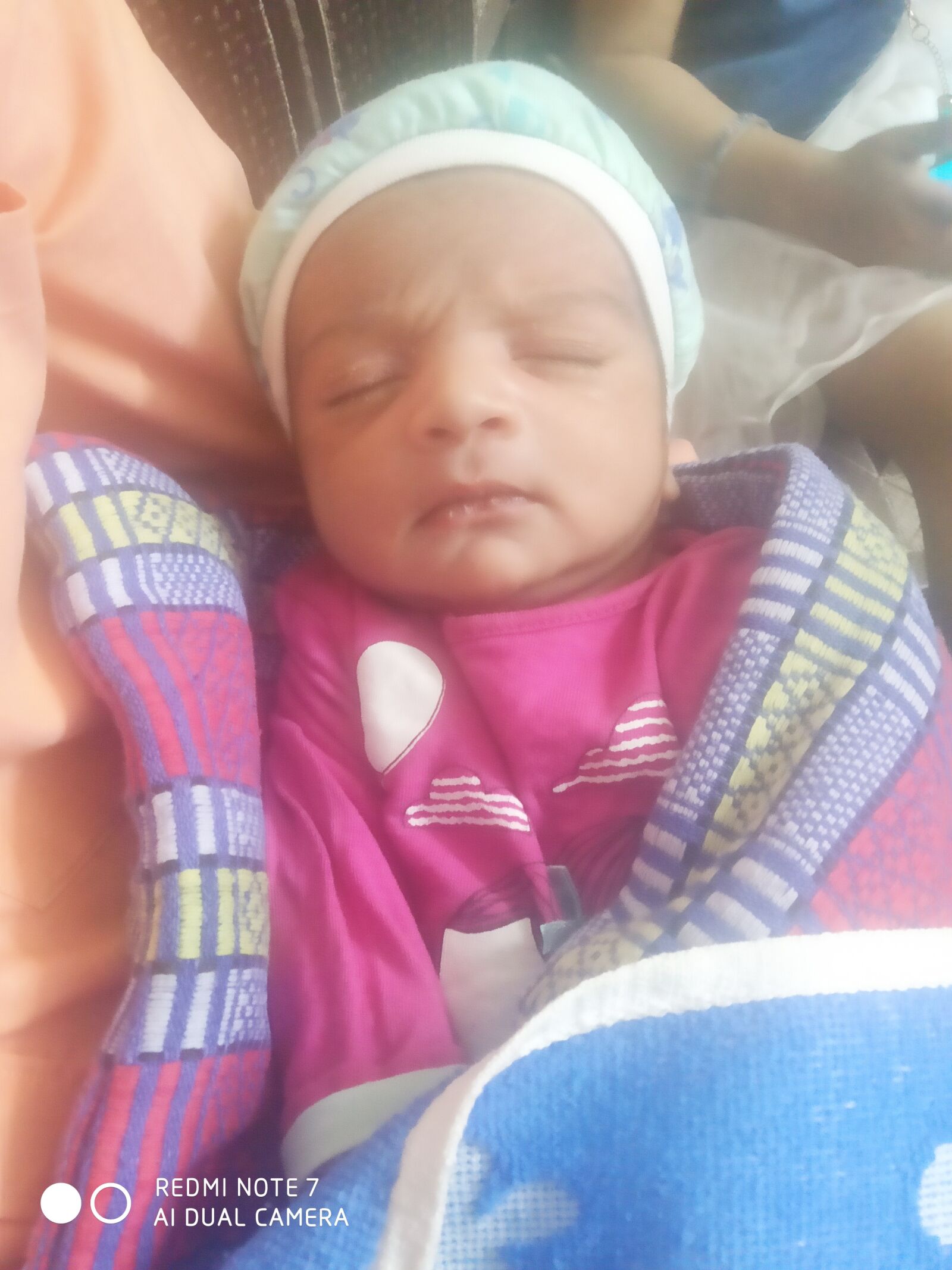 Xiaomi Redmi Note 7 sample photo. Baby, cutest baby, indian photography