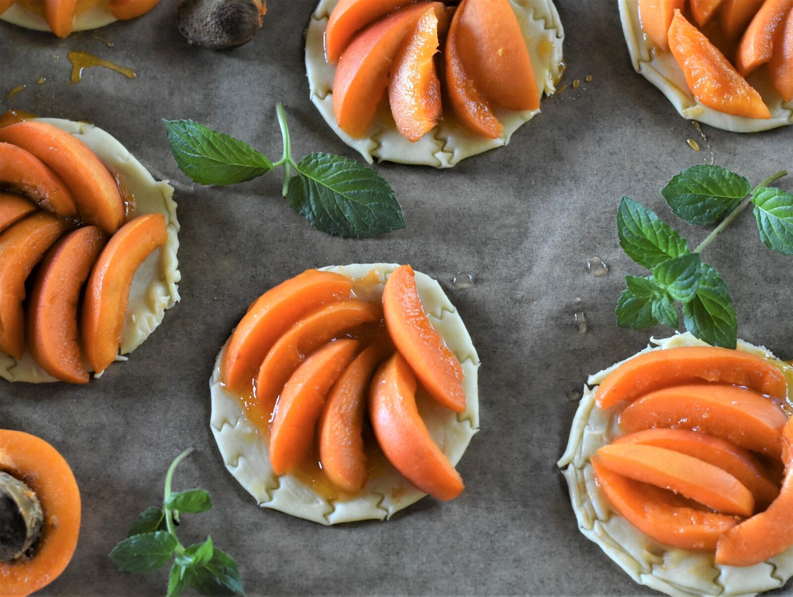 Nikon D7200 sample photo. Apricots, cake, tartelette photography