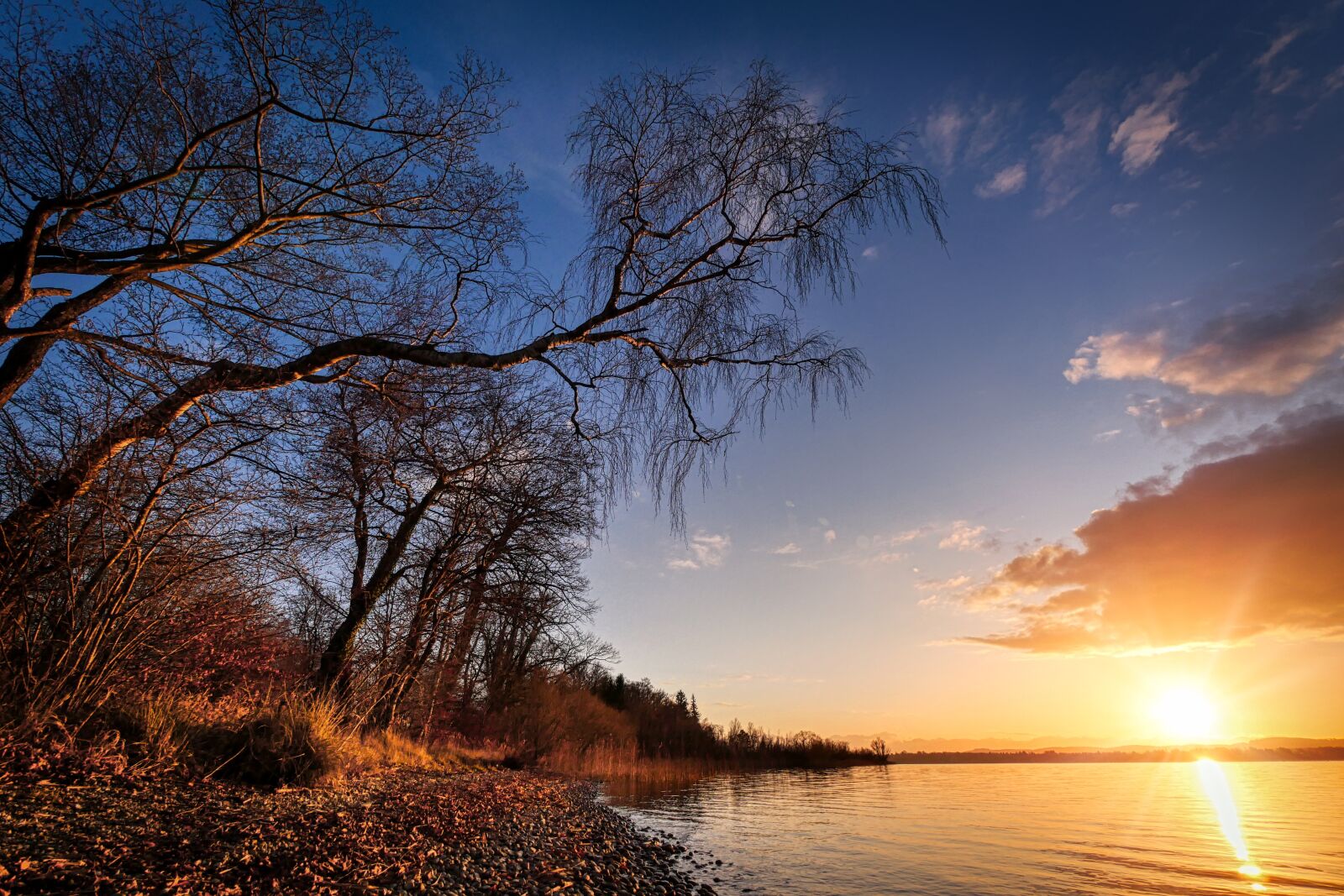 Panasonic Lumix DC-G90 (Lumix DC-G91) sample photo. Sunset, lake, water photography