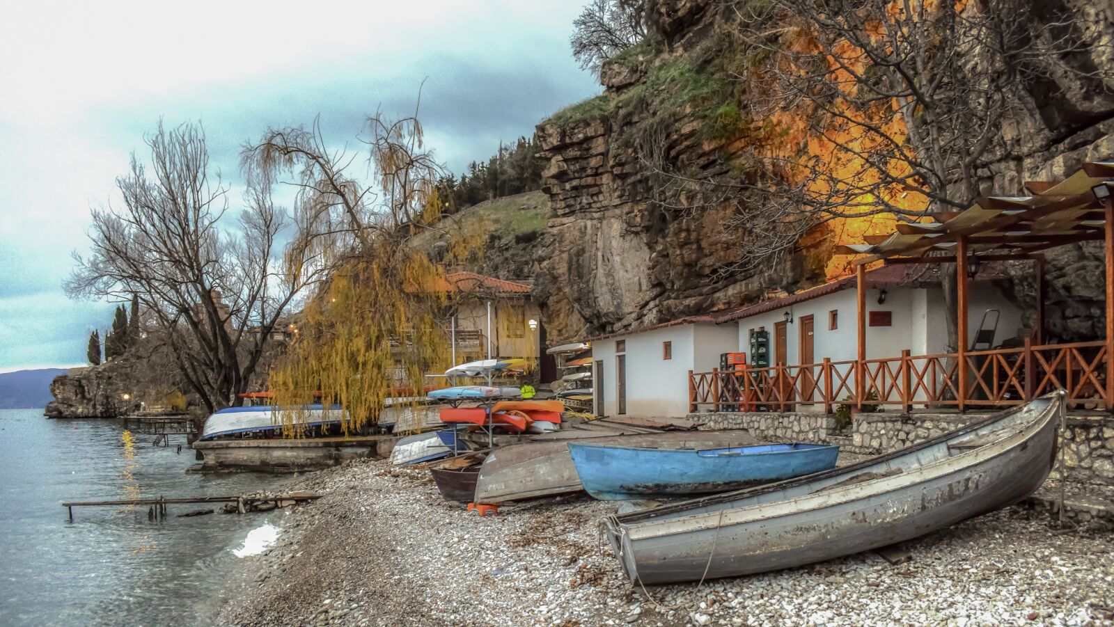 Nikon D3300 sample photo. Beach, boats, morning photography