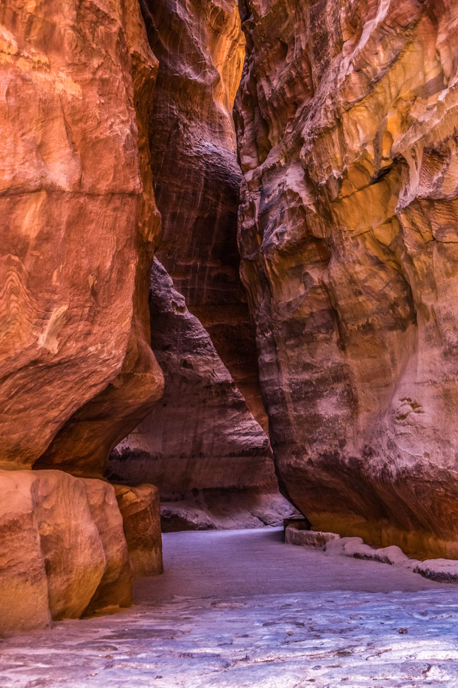 Nikon D3300 sample photo. Al siq canyon, canyon photography