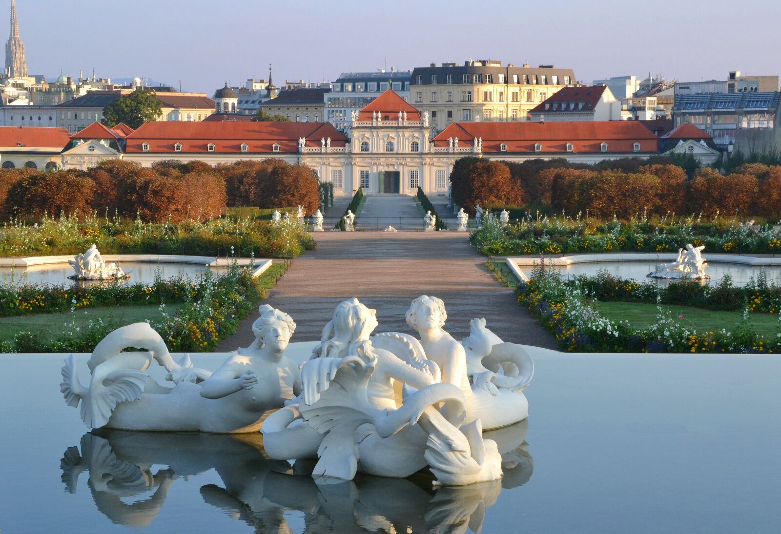 Nikon D3100 sample photo. Belvedere, castle, baroque photography