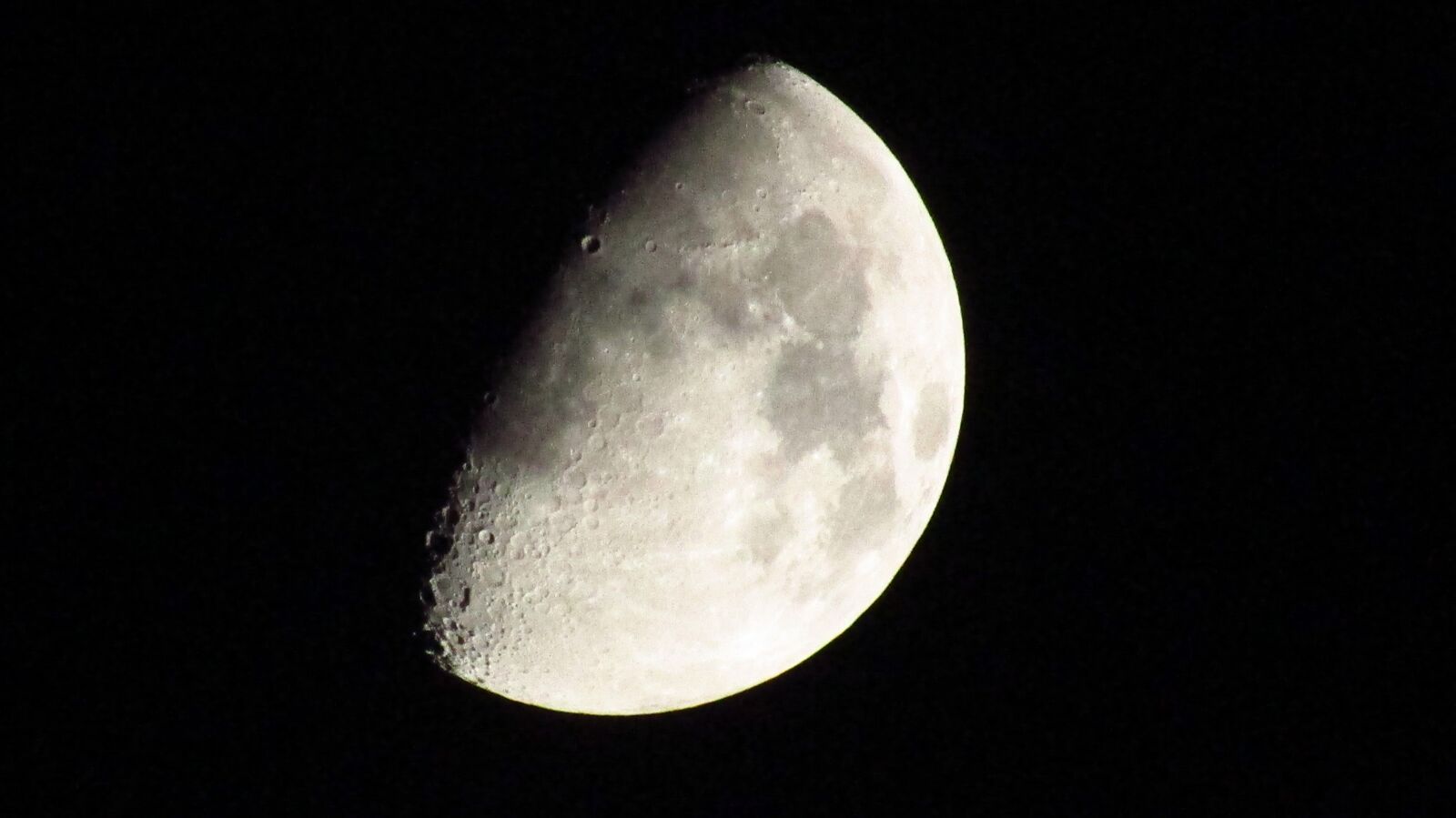 Canon PowerShot SX410 IS sample photo. Moon, night, moon phases photography