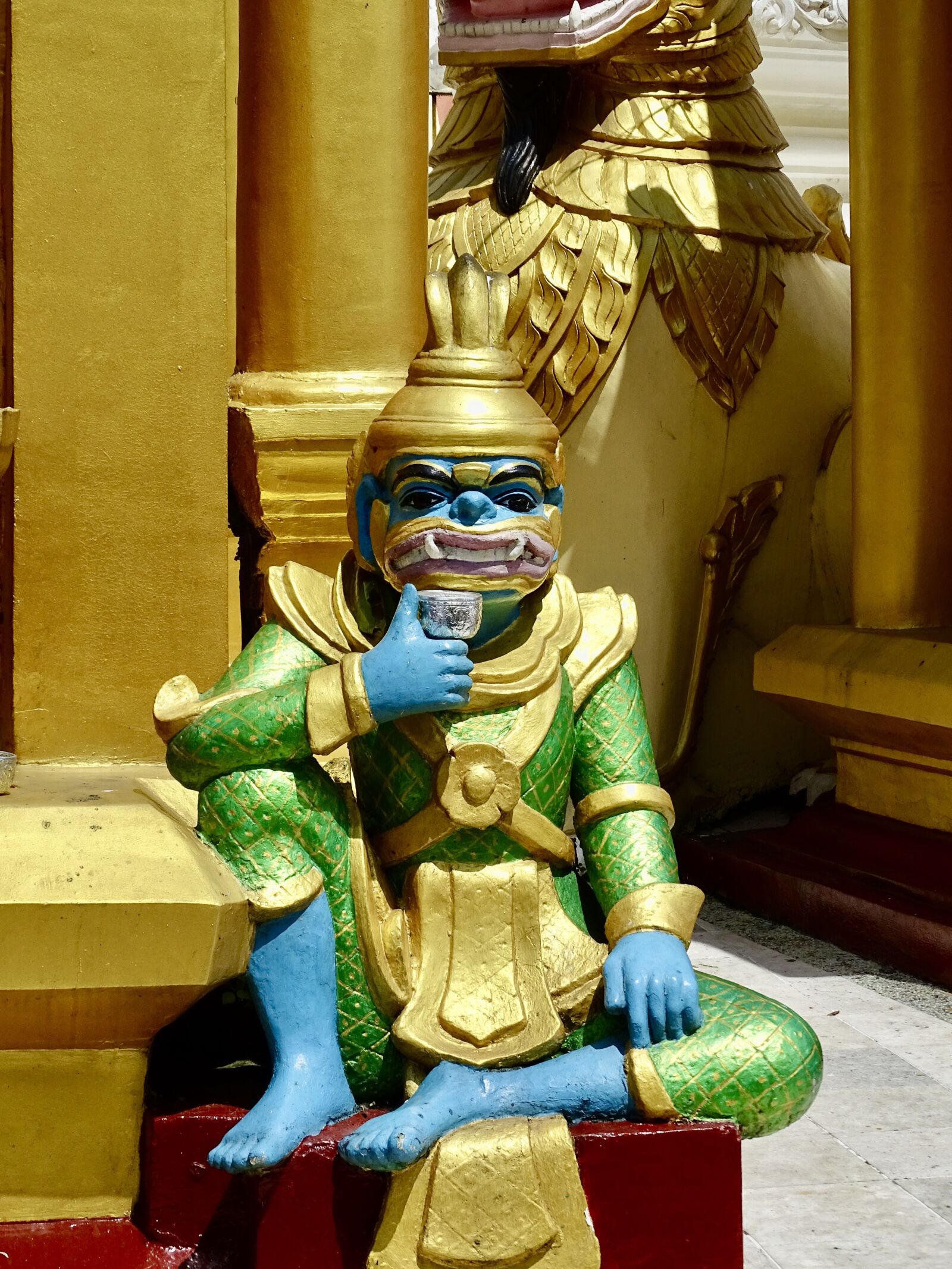 Sony Cyber-shot DSC-HX350 sample photo. Myanmar, yangon, buddha photography