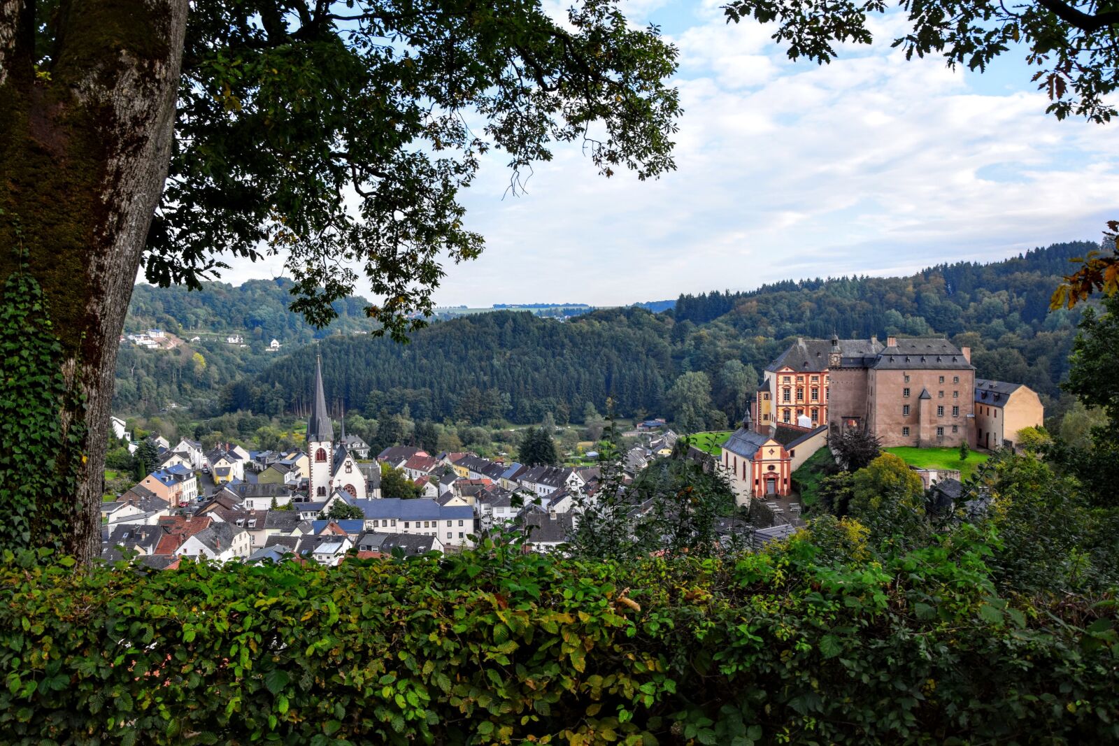 Nikon D5300 sample photo. Malberg, castle, eifel photography