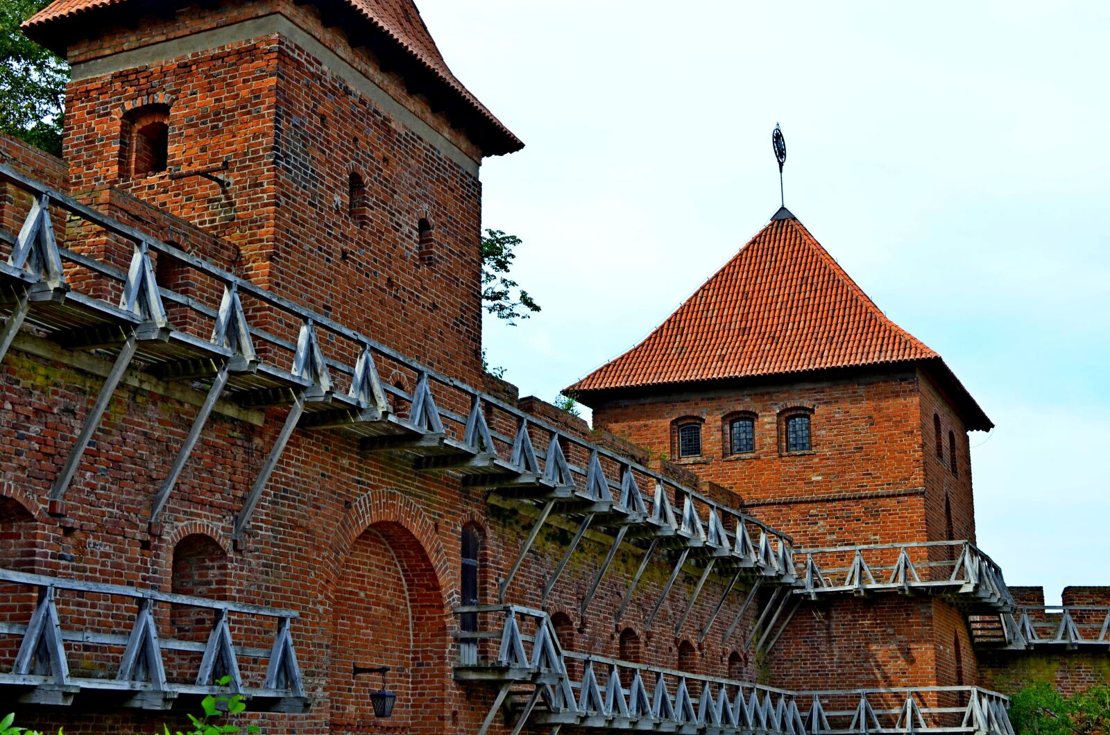 Nikon D5100 sample photo. Frombork, walls, the basilica photography