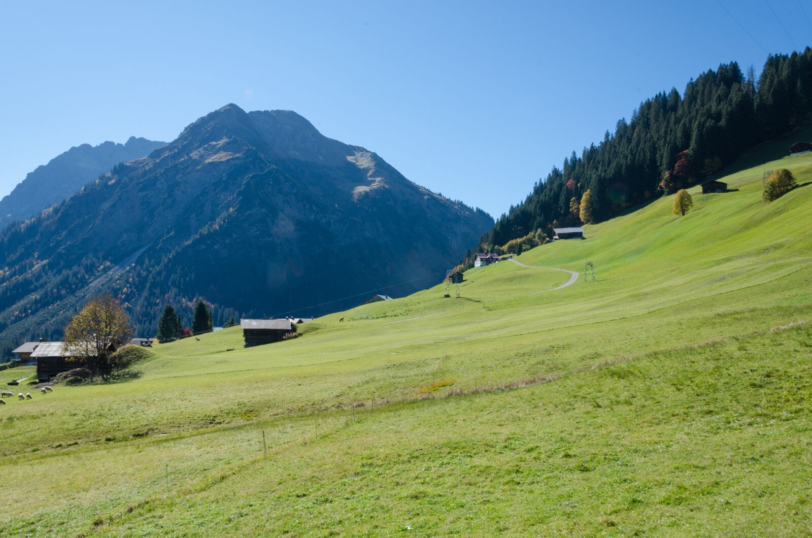 Nikon D5100 sample photo. Mittelberg, austria, trail photography