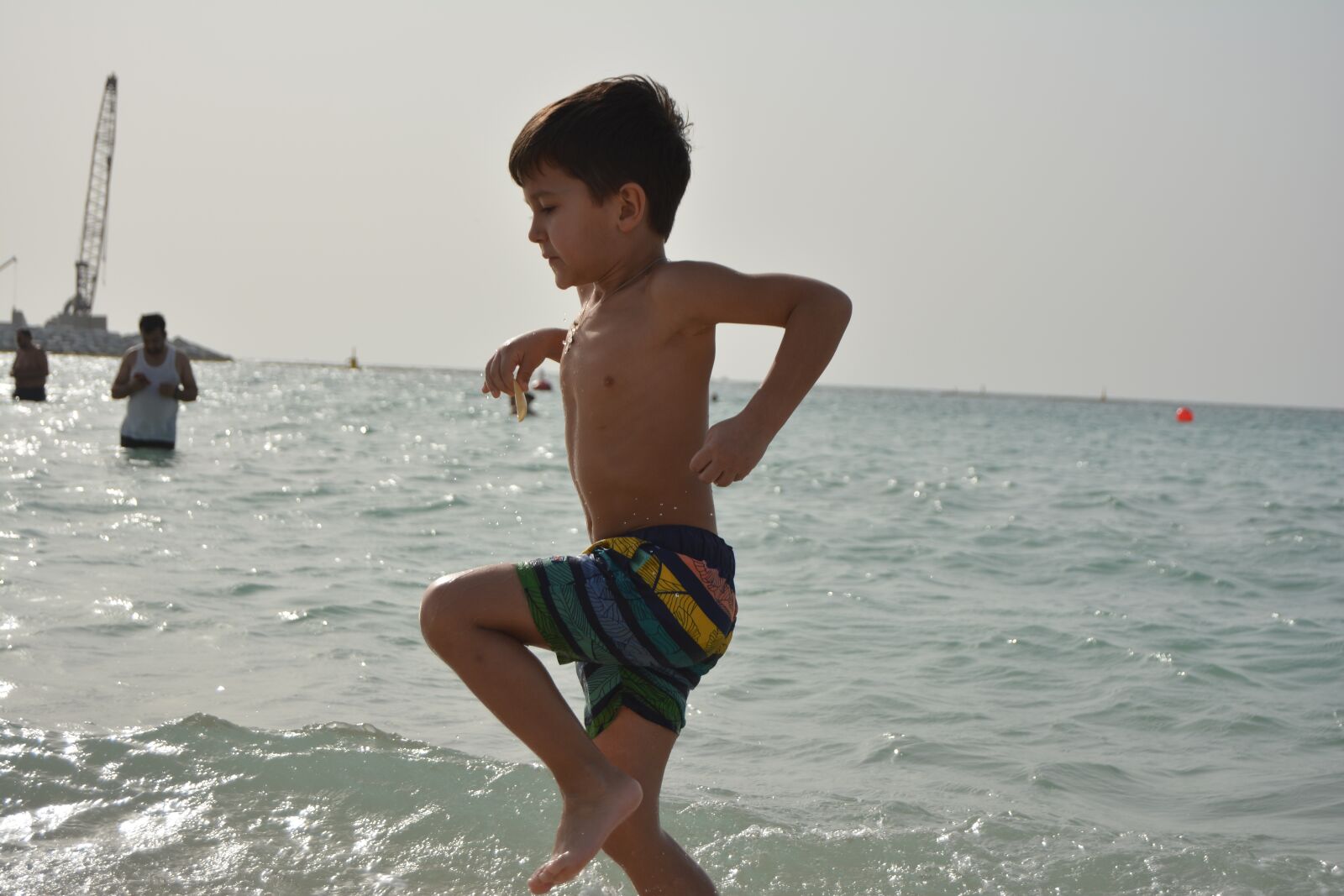 Nikon D5200 sample photo. Children, beach, family photography
