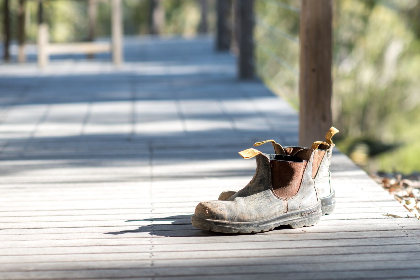 Nikon D750 sample photo. Boots, blundstone, work boots photography