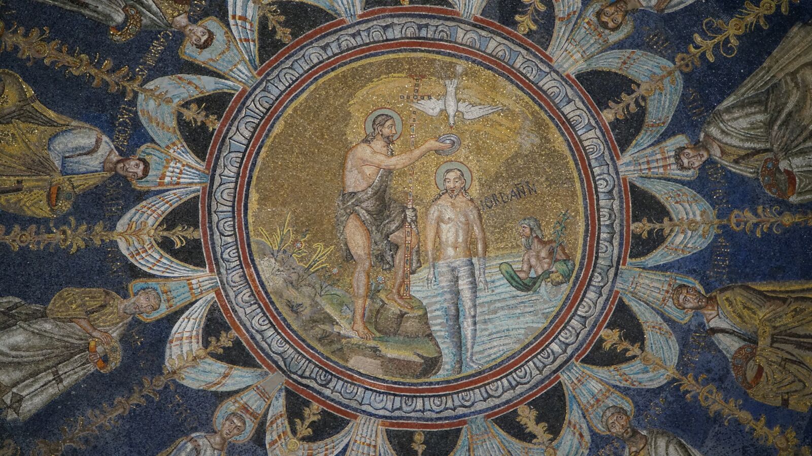 Sony Alpha NEX-6 sample photo. Ravenna, mosaic, gold photography