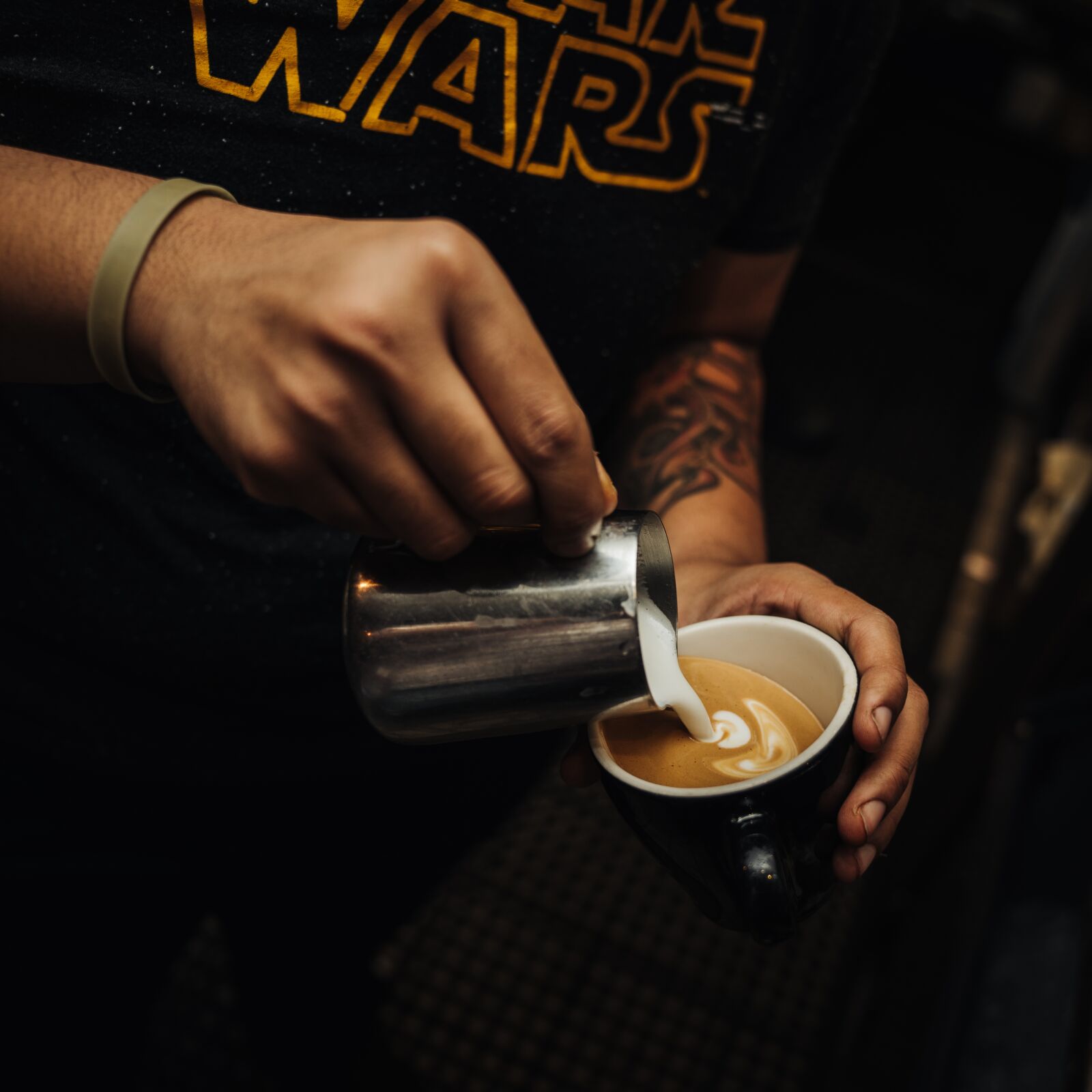 Sony a7R II + Sony FE 24-70mm F2.8 GM sample photo. Coffee, espresso, latte photography