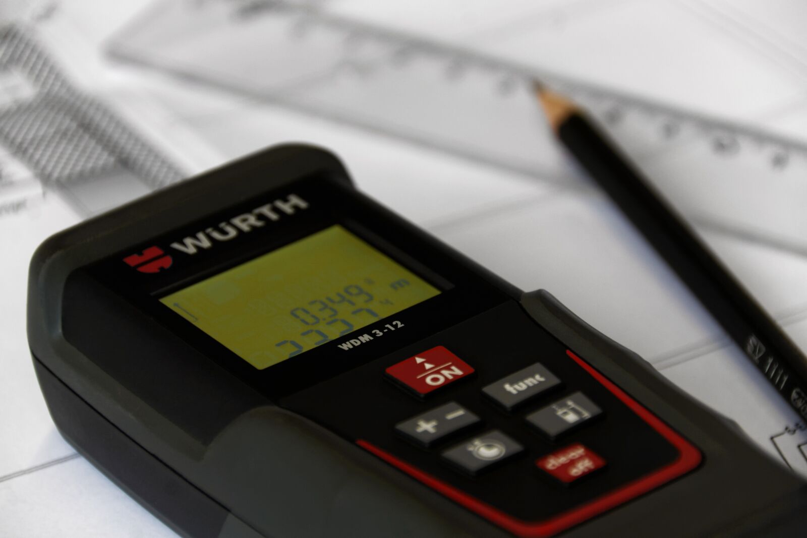 Canon EOS 30D sample photo. Gauge, measure, laser photography