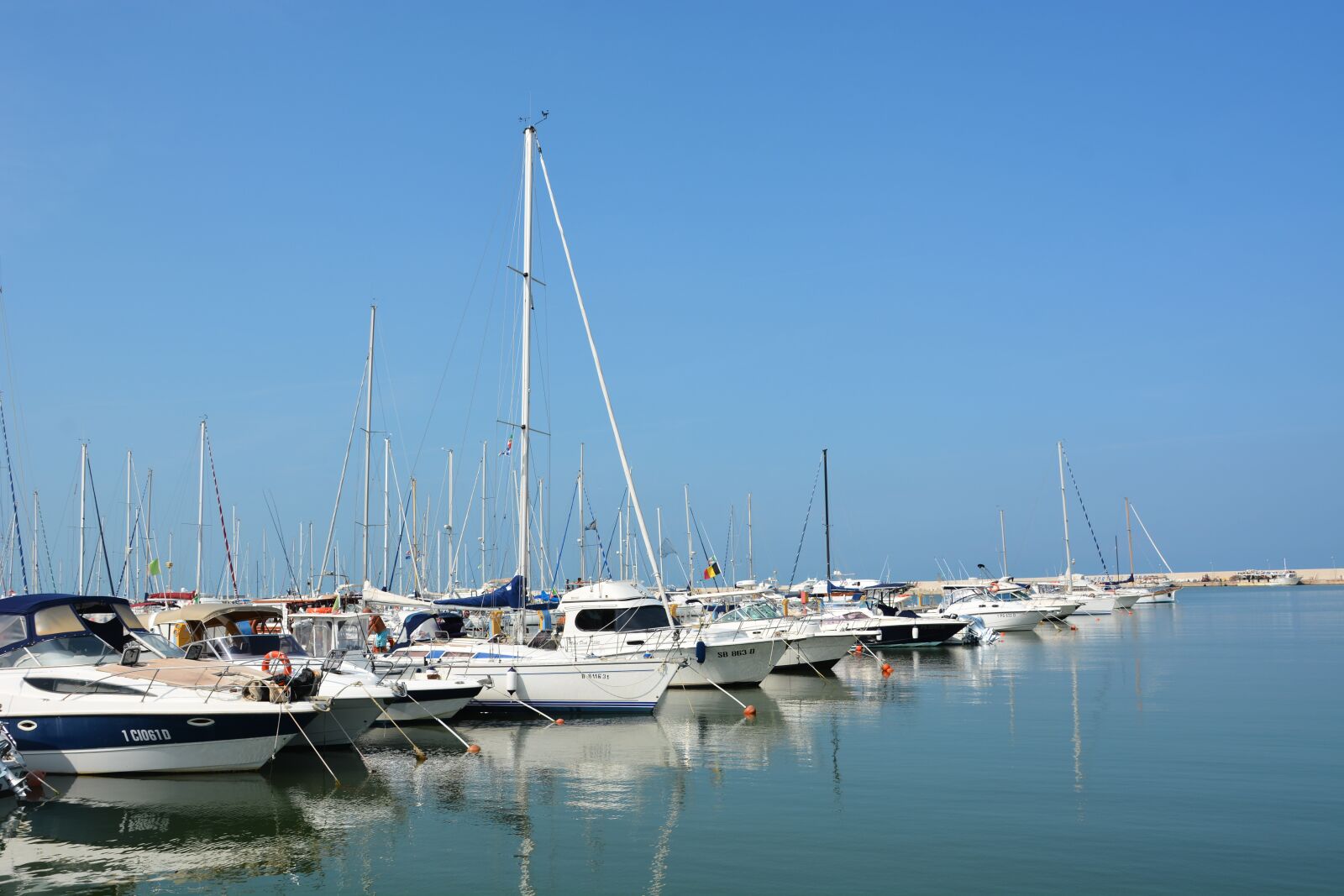 Nikon D7100 sample photo. Porto san giorgio, boats photography