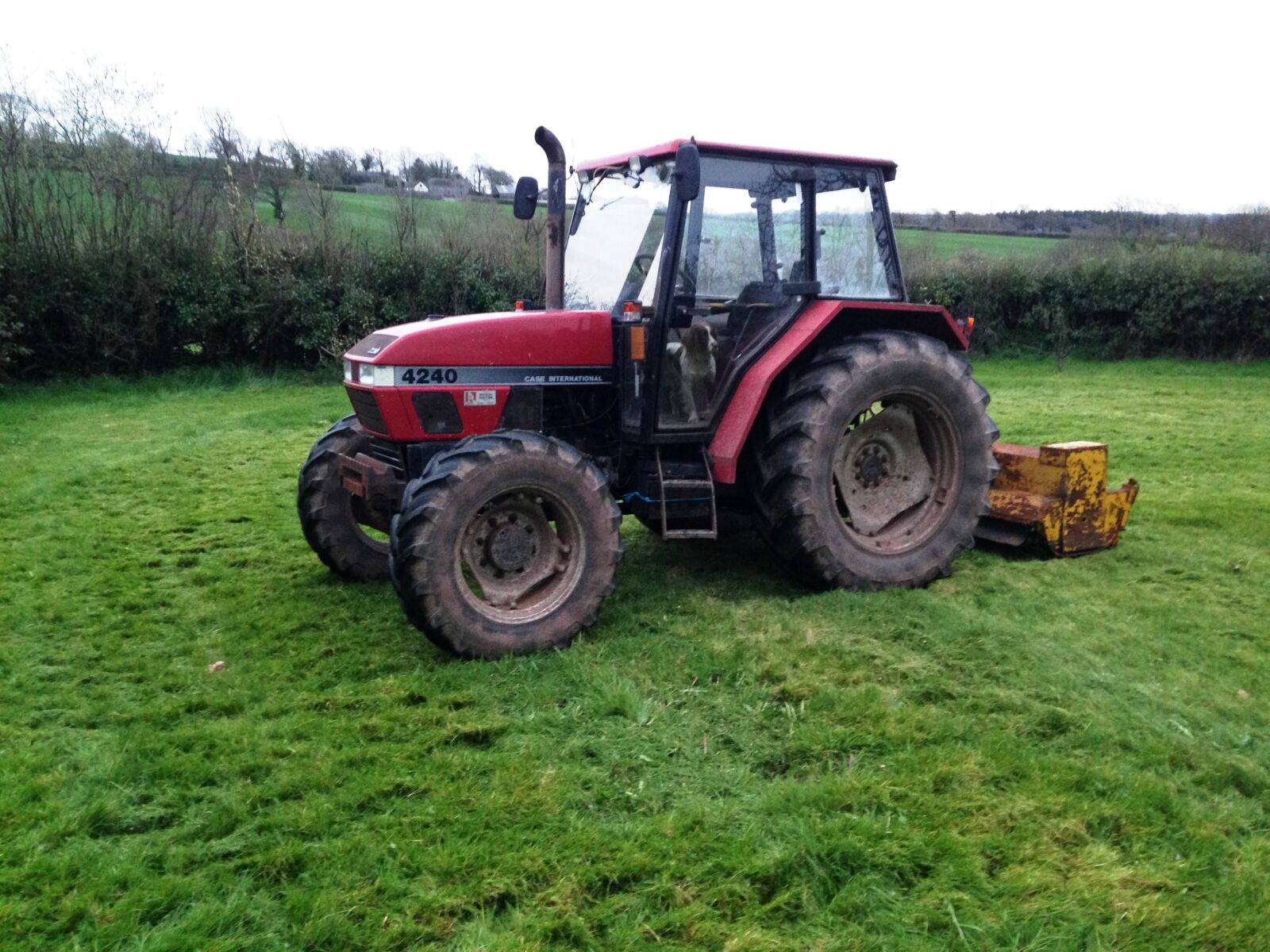 iPhone 5c back camera 4.12mm f/2.4 sample photo. Tractor, agricultural, case photography