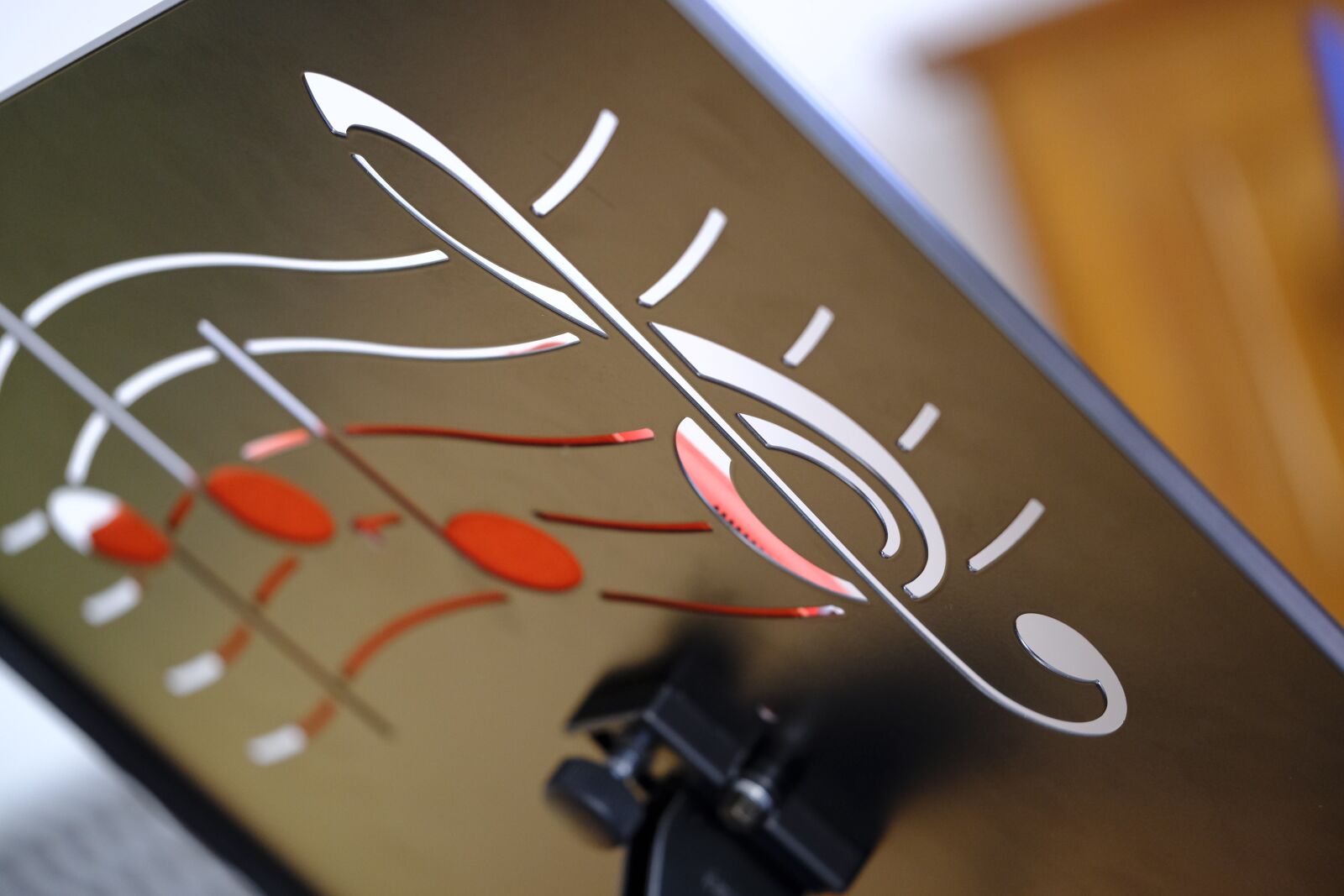 Fujifilm X-T2 + Fujifilm XF 80mm F2.8 R LM OIS WR Macro sample photo. Music, clef, stand photography